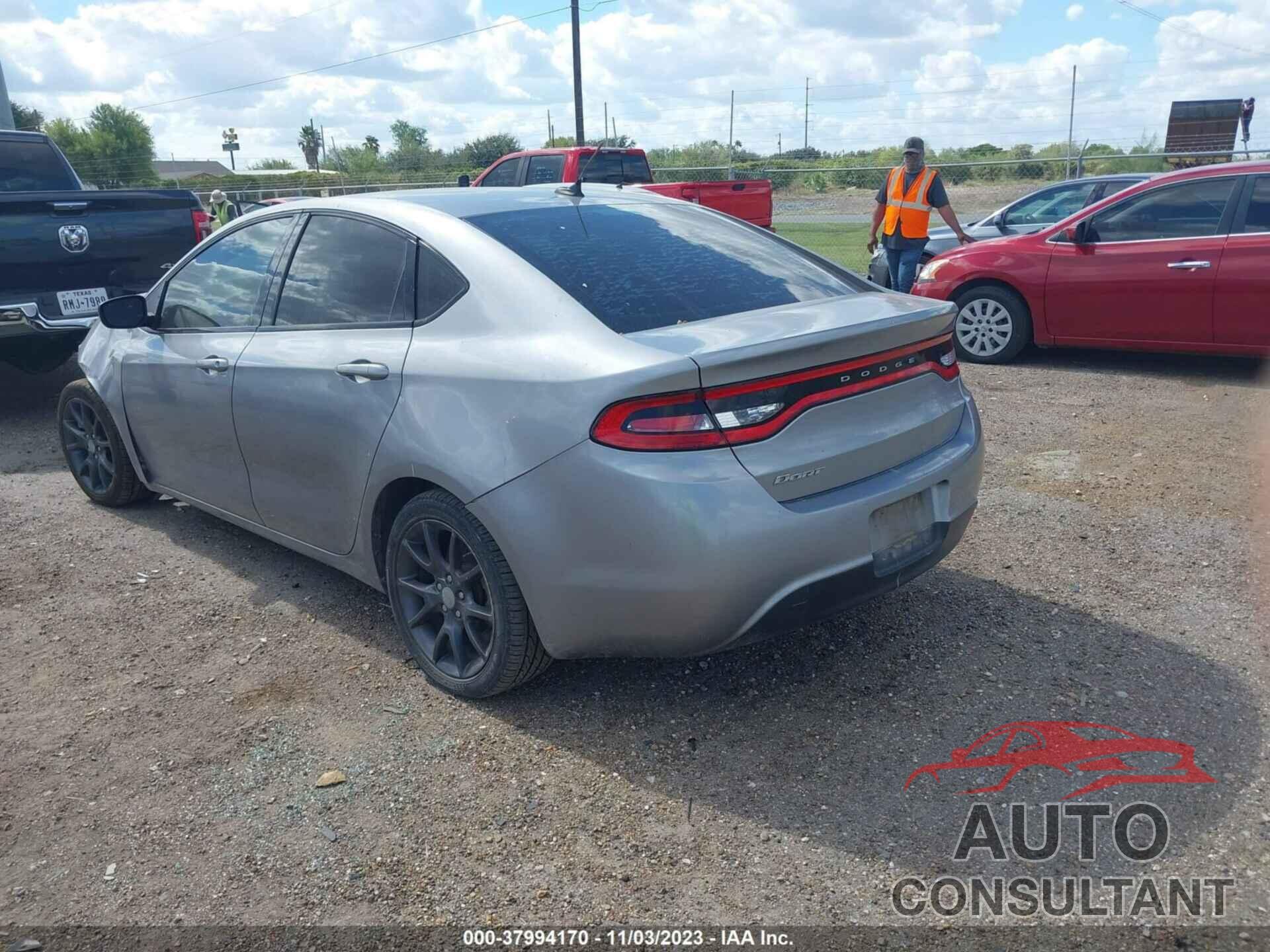 DODGE DART 2016 - 1C3CDFAA0GD737346