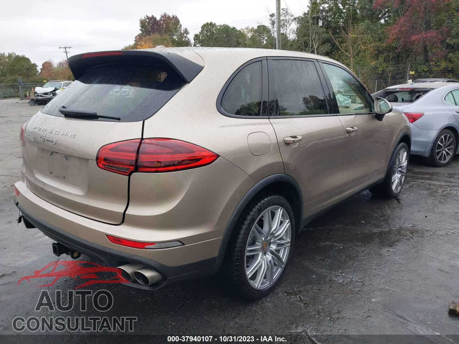 PORSCHE CAYENNE 2016 - WP1AB2A22GLA97025