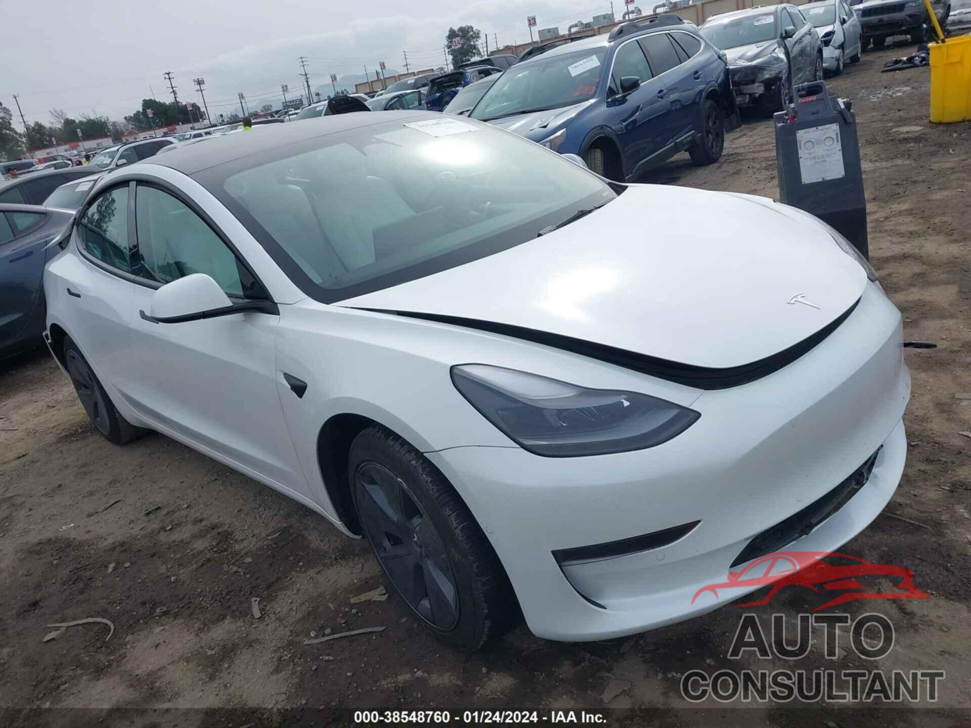 TESLA MODEL 3 2022 - 5YJ3E1EA3NF374701