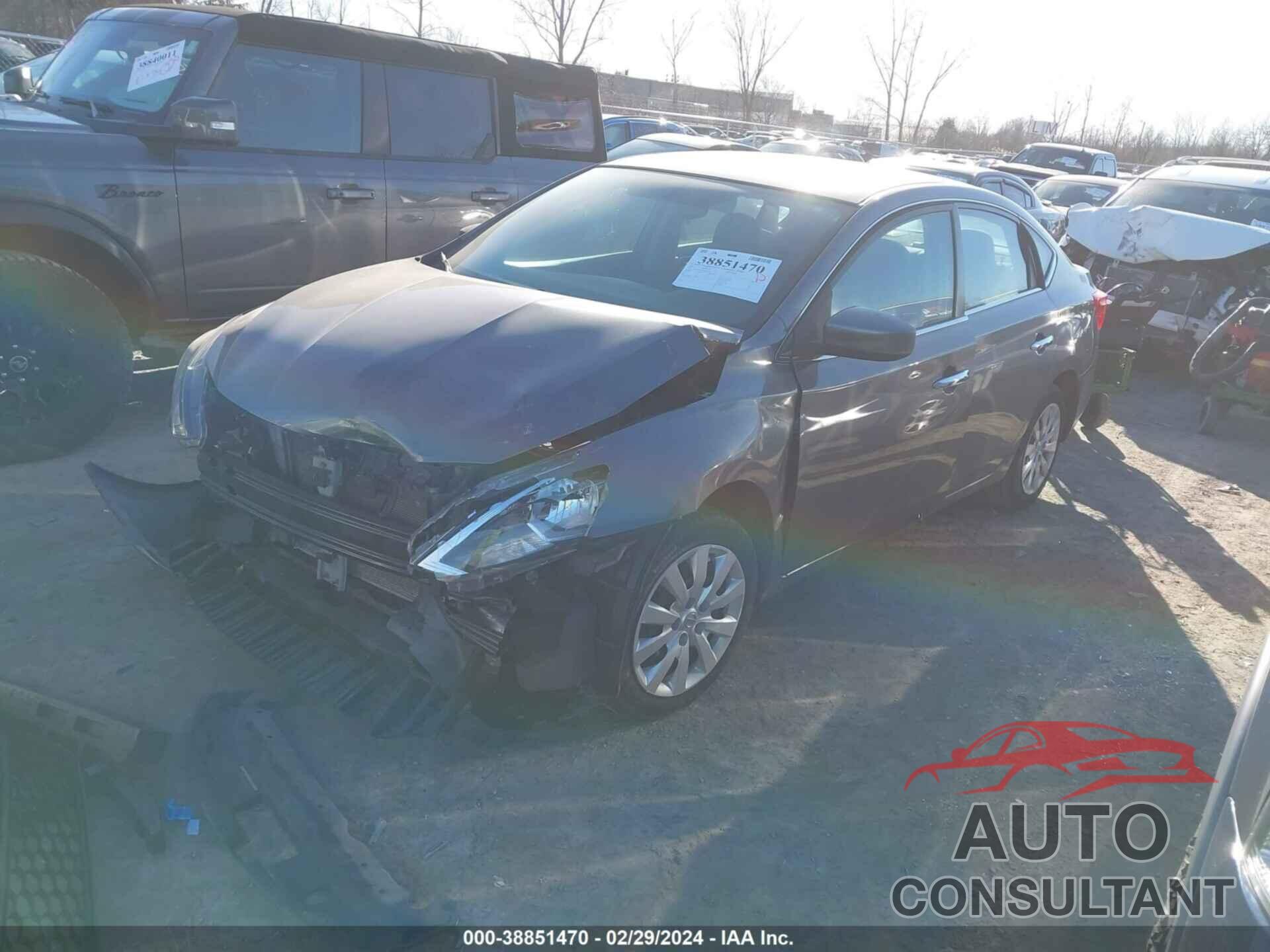 NISSAN SENTRA 2017 - 3N1AB7AP5HL665111