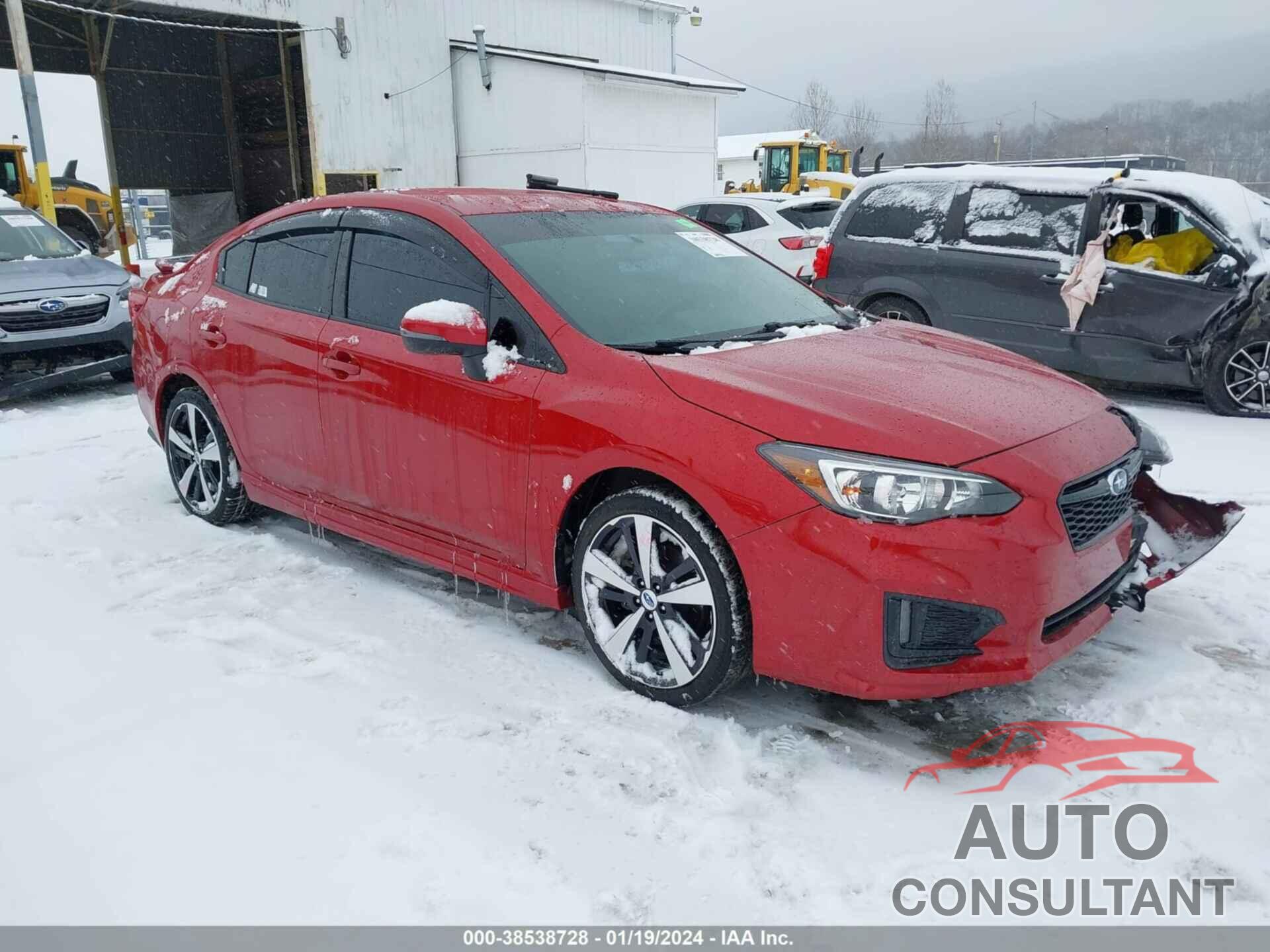 SUBARU IMPREZA 2017 - 4S3GKAK69H3606892