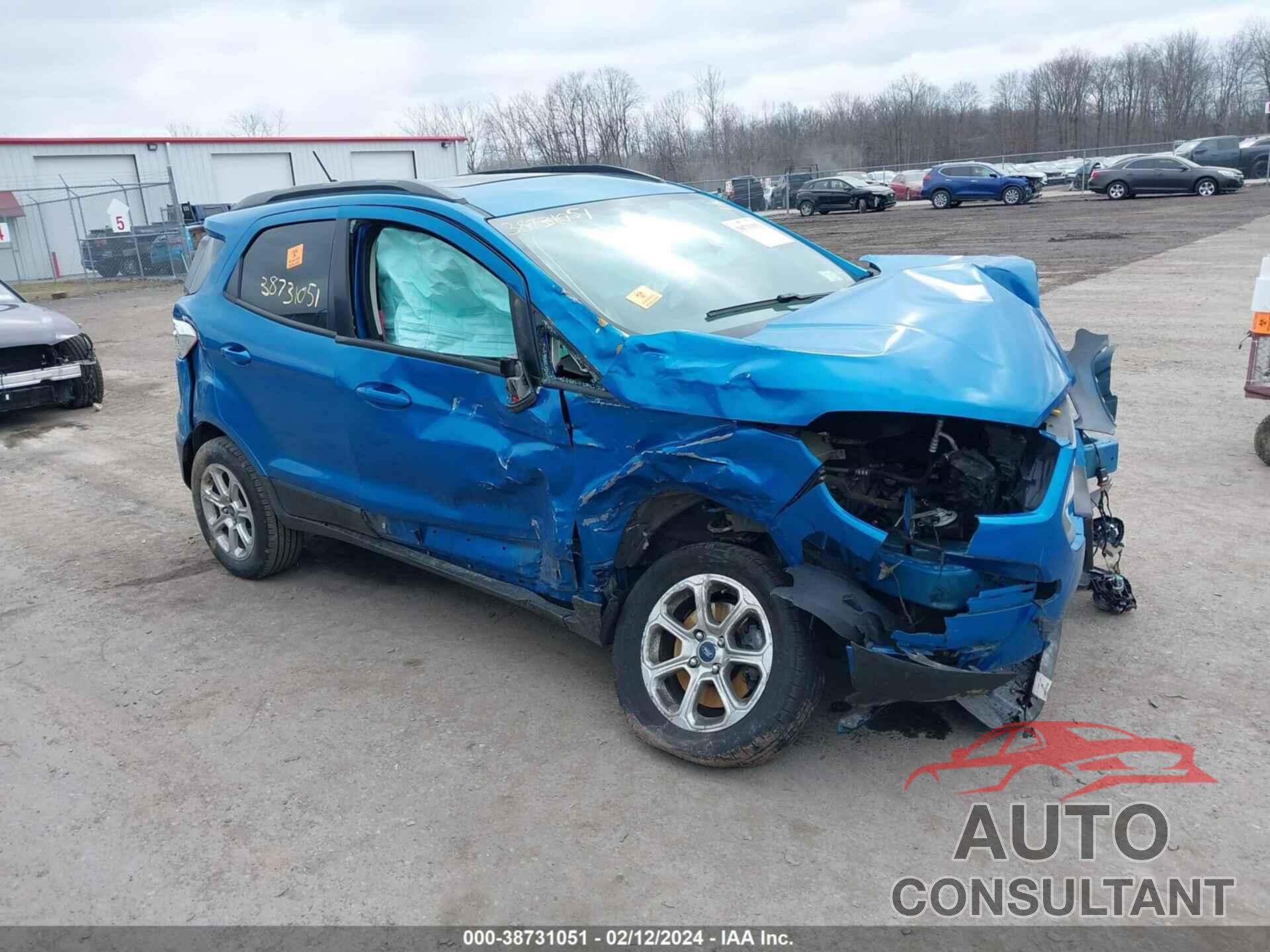 FORD ECOSPORT 2019 - MAJ6S3GL5KC253778