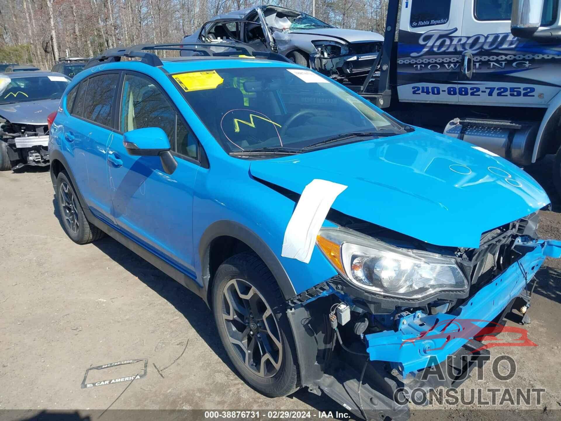 SUBARU CROSSTREK 2017 - JF2GPALC1HH254692