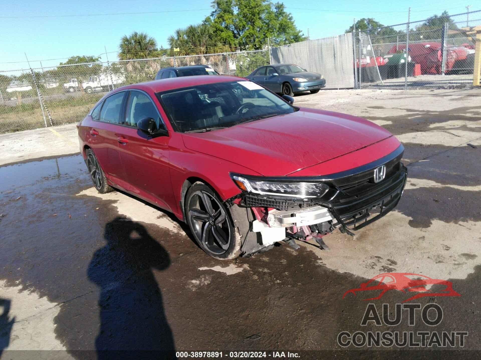 HONDA ACCORD 2021 - 1HGCV1F49MA065185