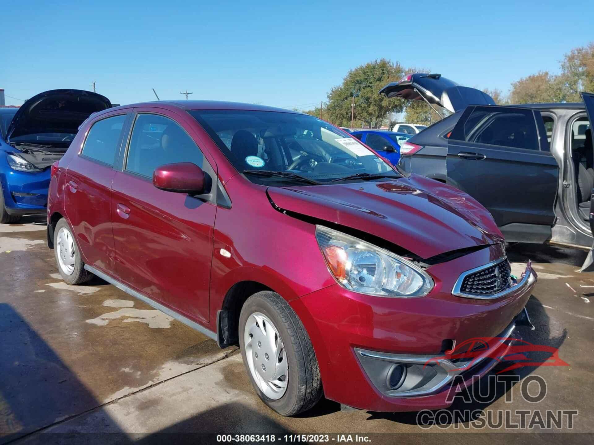 MITSUBISHI MIRAGE 2017 - ML32A3HJ9HH018694