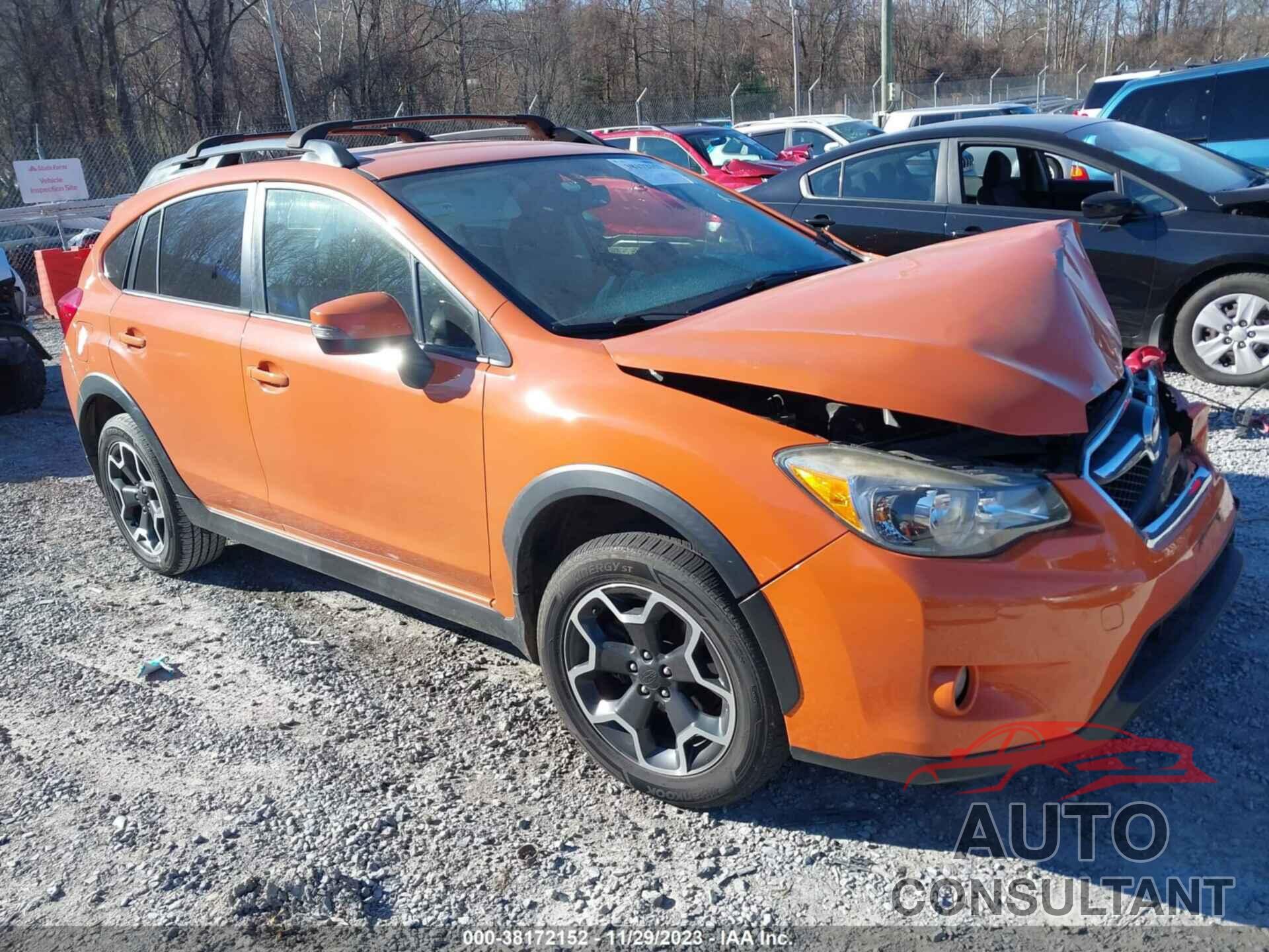 SUBARU XV CROSSTREK 2015 - JF2GPAMC2F8312725