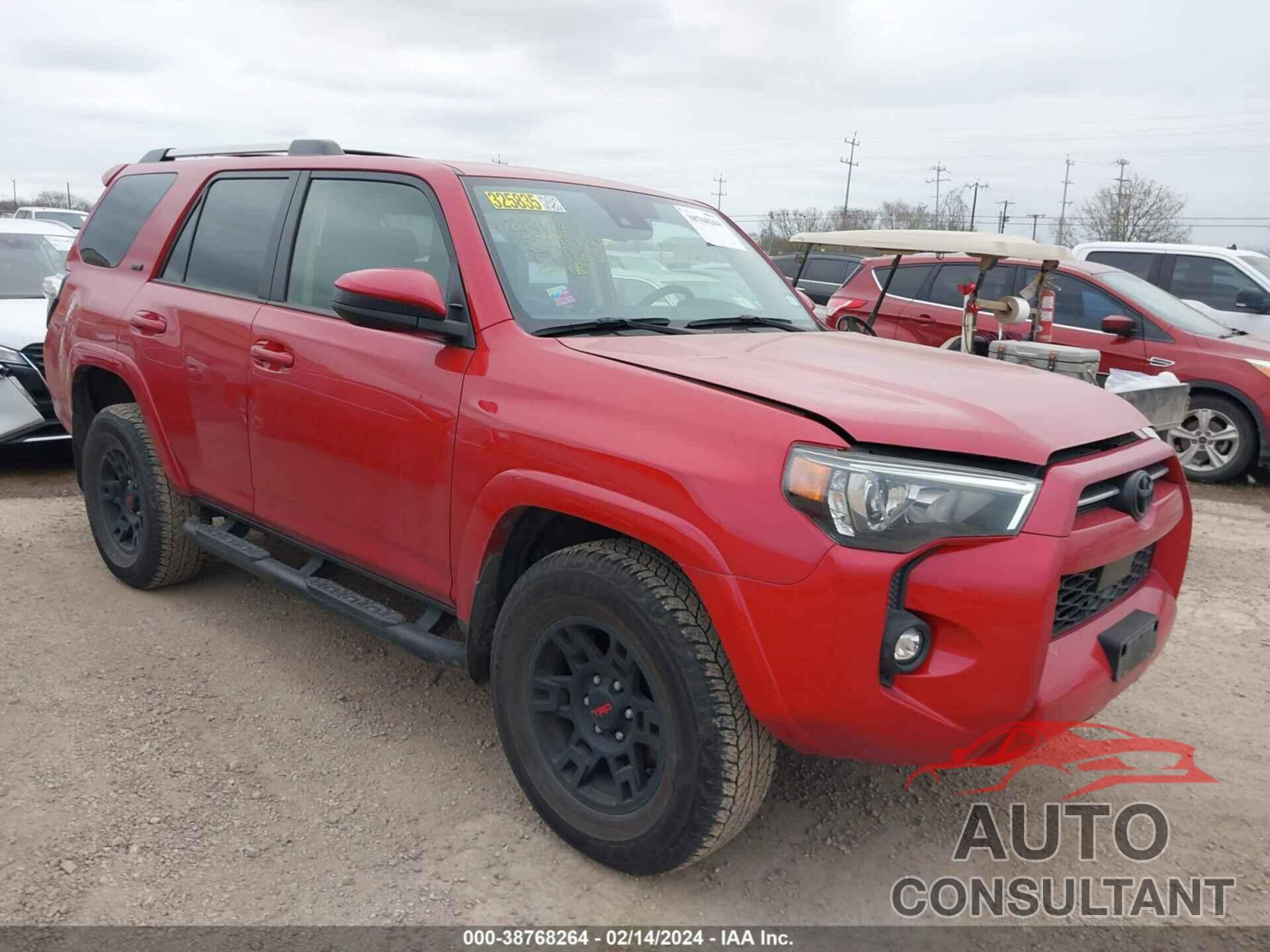 TOYOTA 4RUNNER 2022 - JTEEU5JRXN5277183