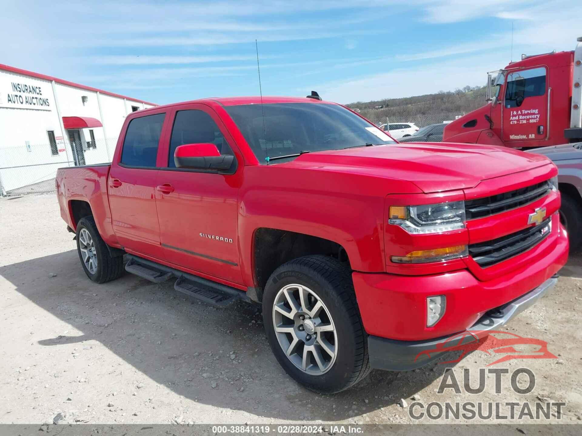 CHEVROLET SILVERADO 1500 2018 - 3GCUKREC4JG629180