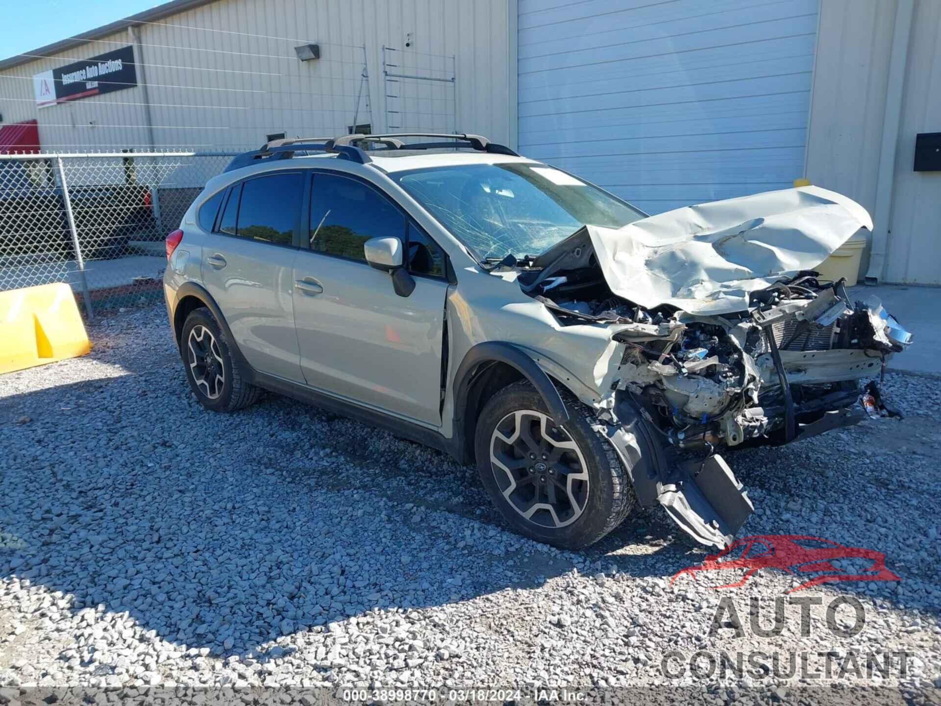 SUBARU CROSSTREK 2017 - JF2GPABC3H8242562