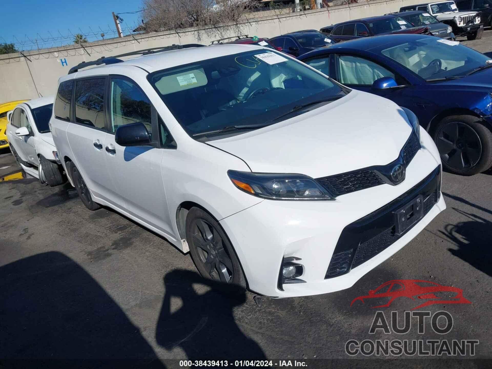 TOYOTA SIENNA 2020 - 5TDXZ3DC3LS032095