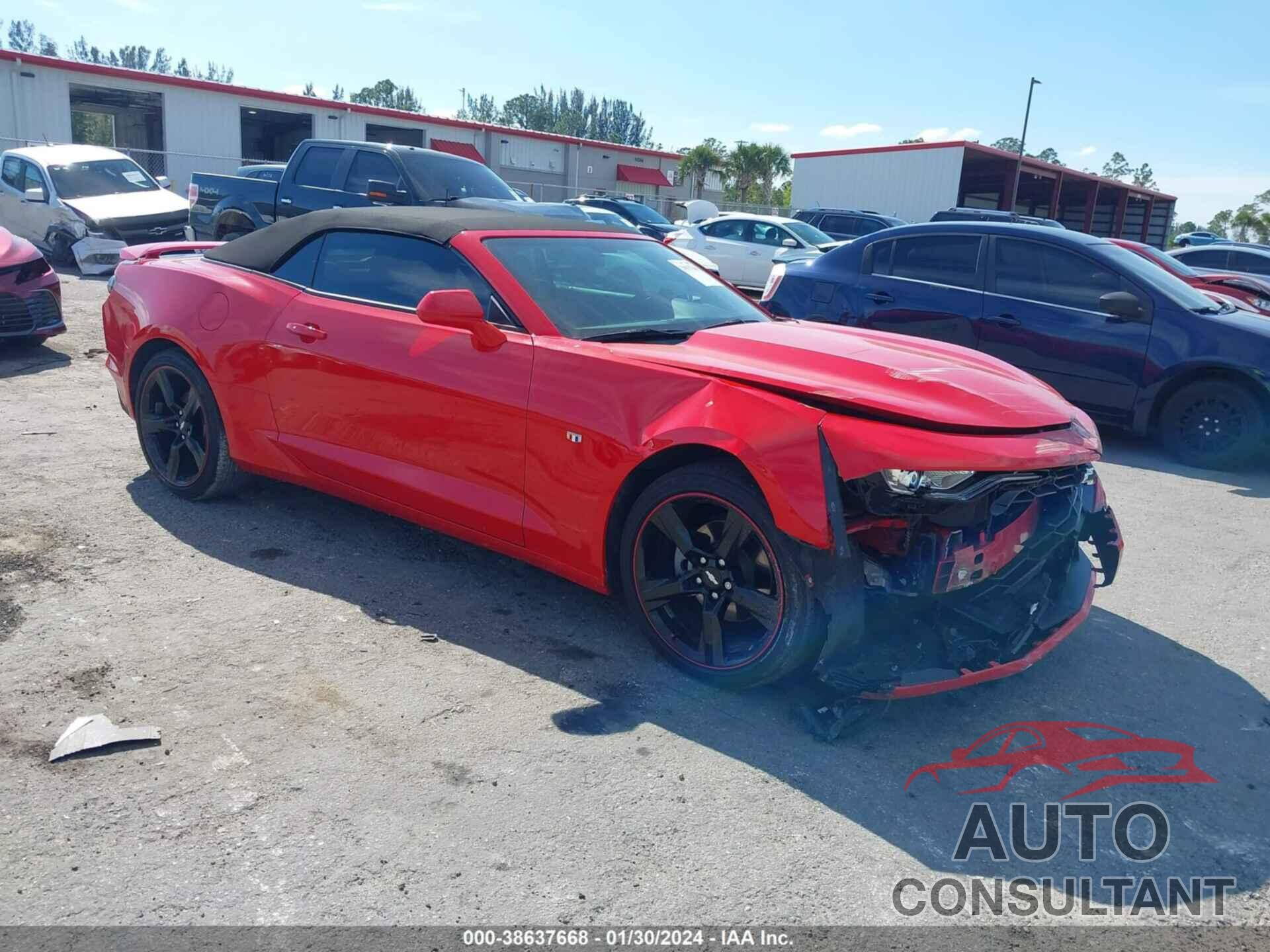 CHEVROLET CAMARO 2022 - 1G1FD3DSXN0123316