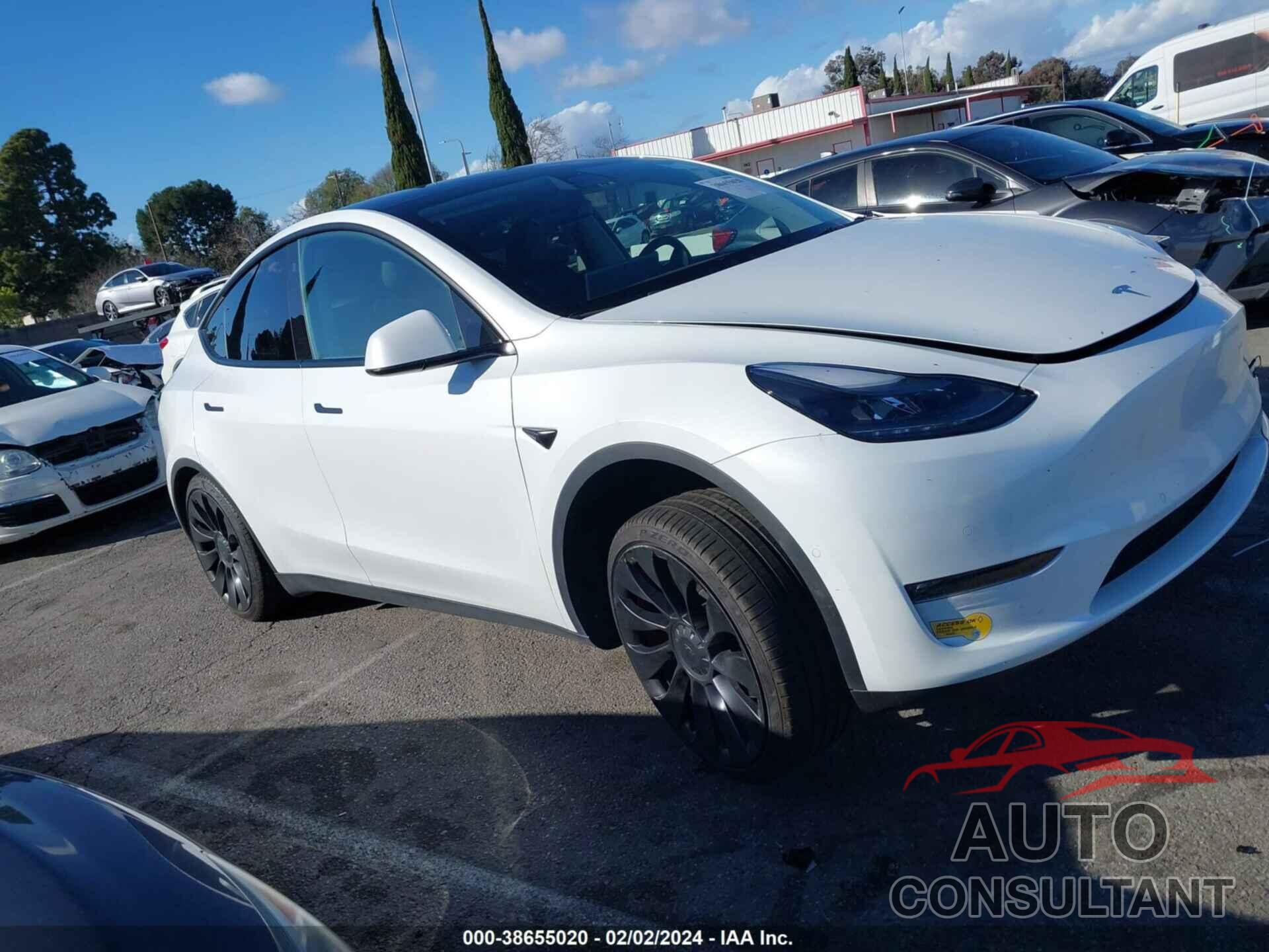 TESLA MODEL Y 2022 - 7SAYGDEF2NF396673