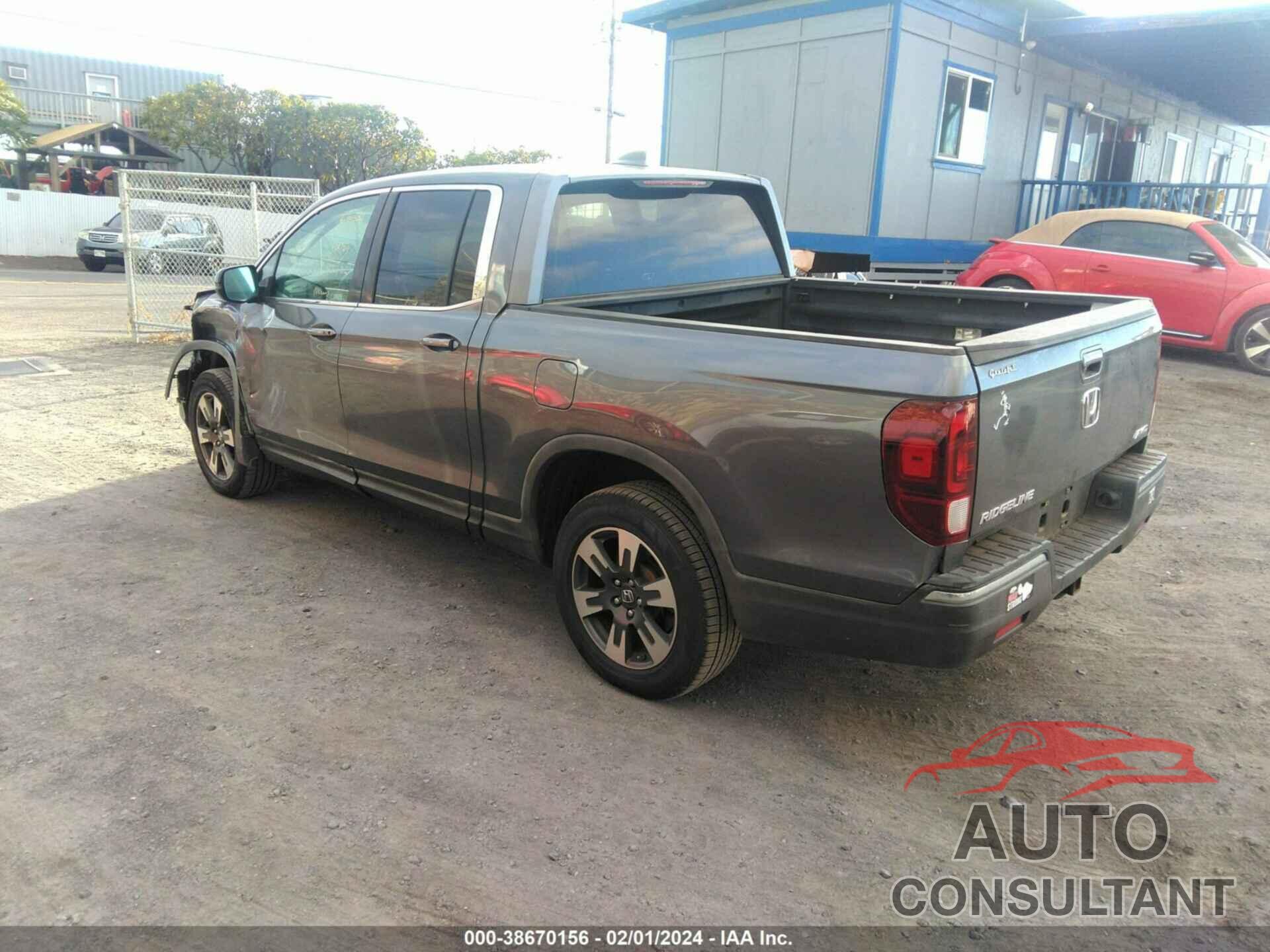 HONDA RIDGELINE 2018 - 5FPYK3F60JB009186