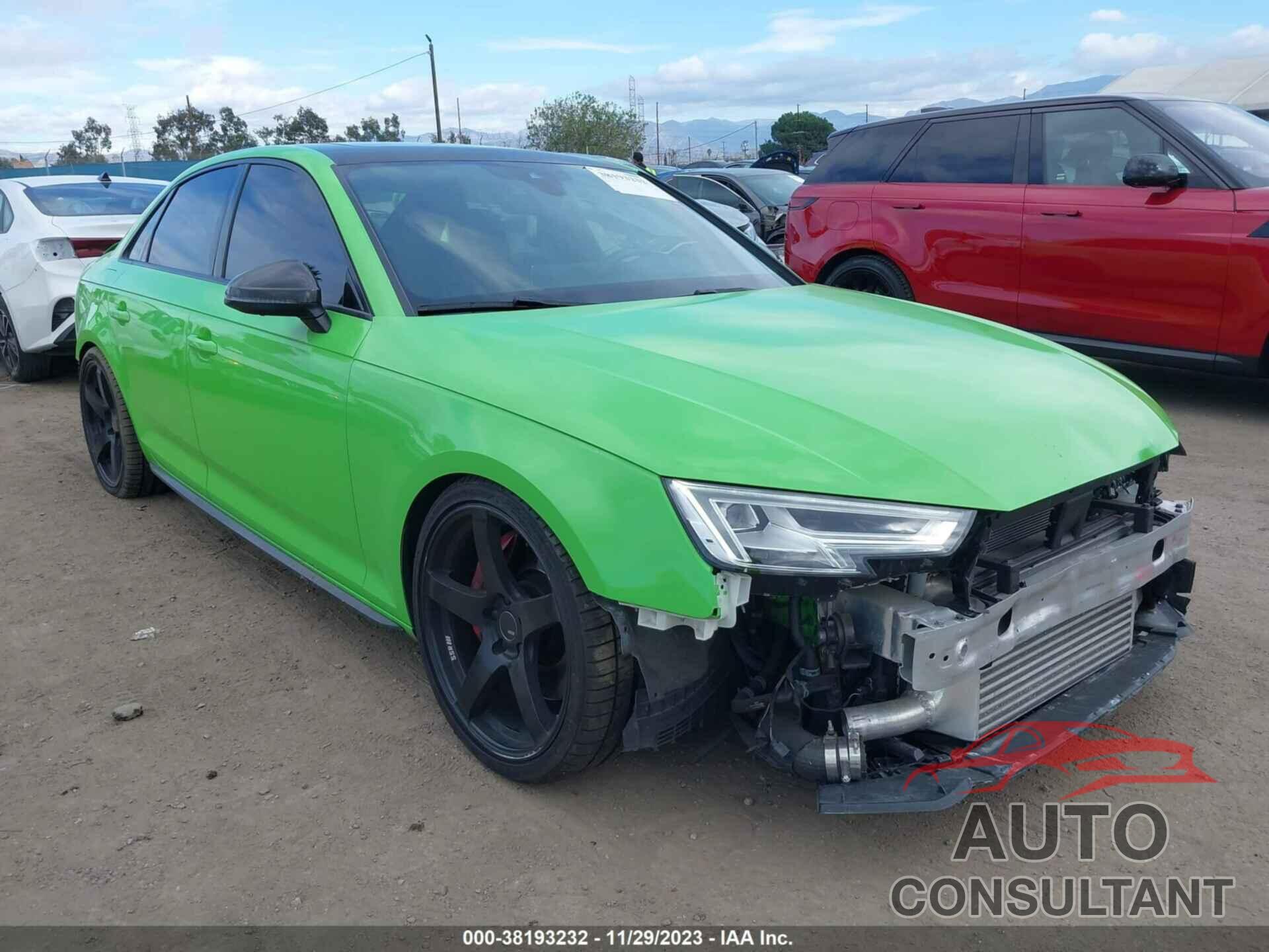 AUDI S4 2018 - WAUC4BF42JA003630