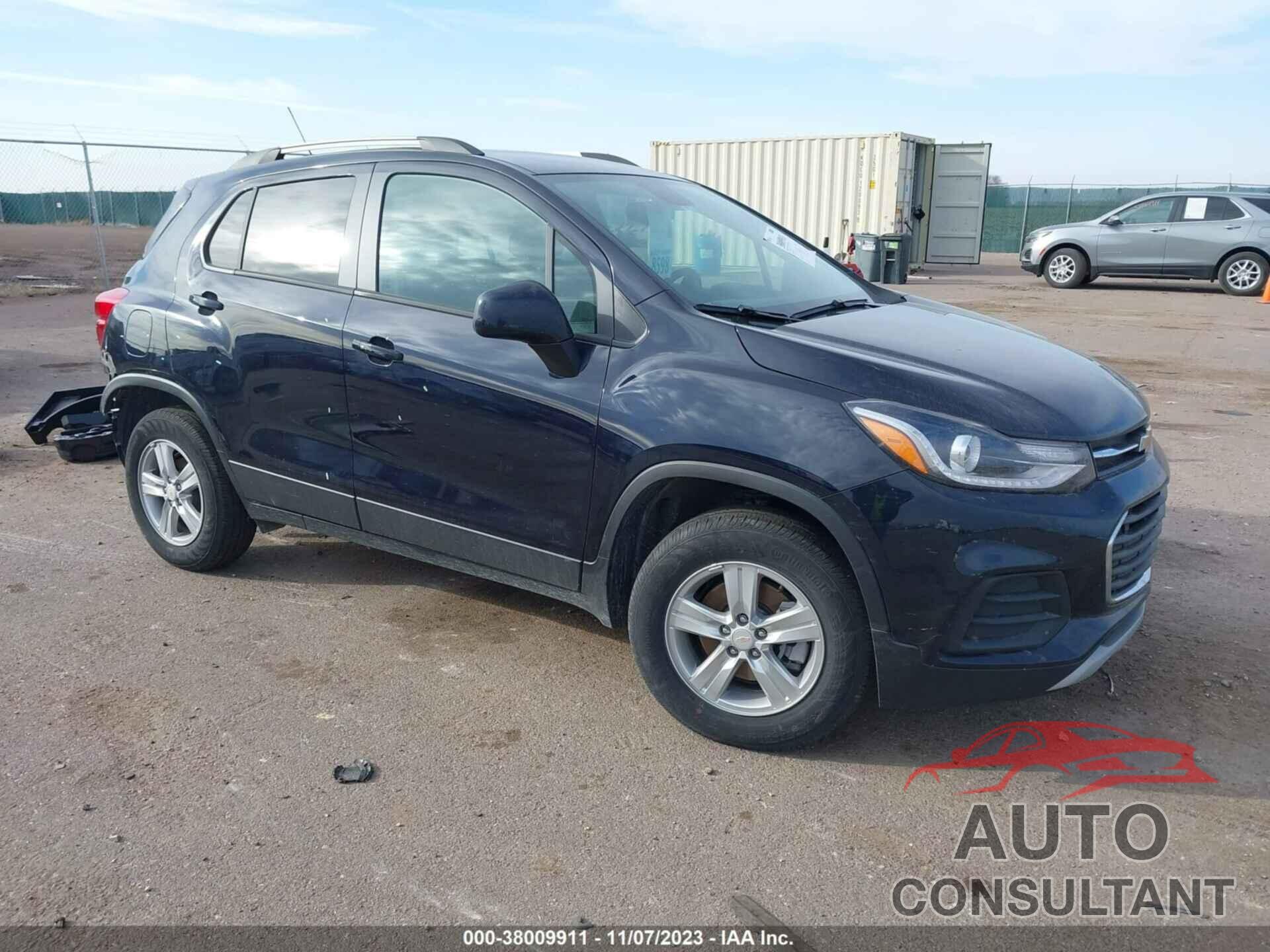 CHEVROLET TRAX 2022 - KL7CJPSM1NB558208