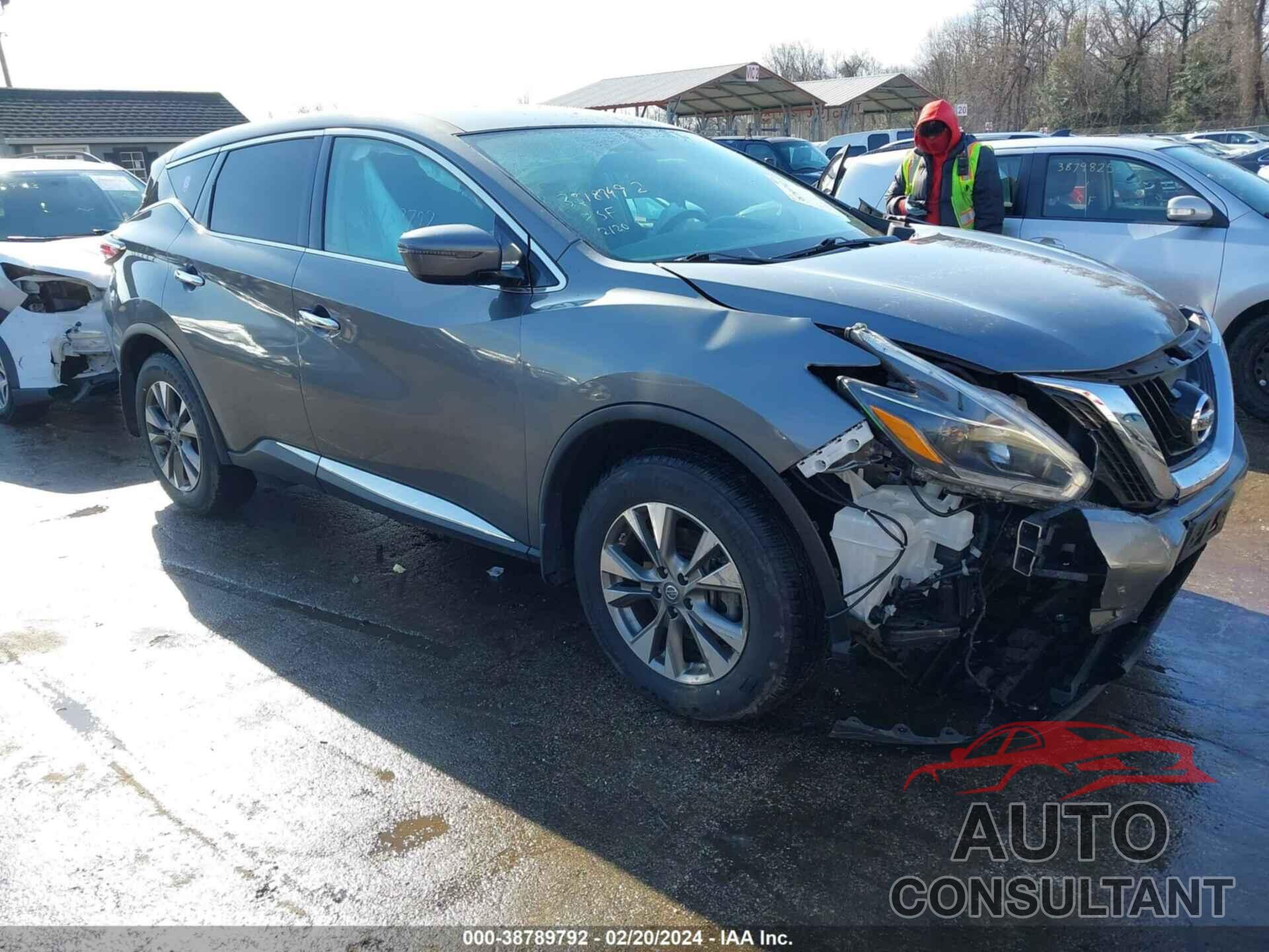 NISSAN MURANO 2018 - 5N1AZ2MH8JN155546