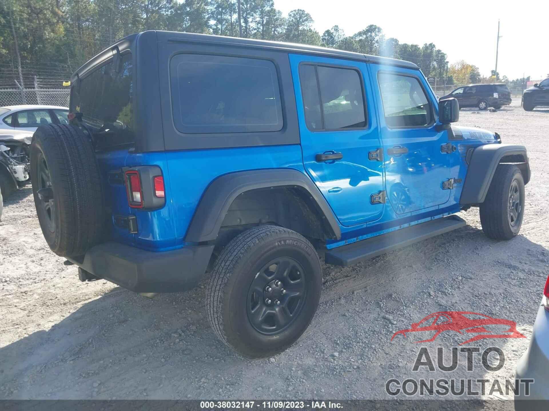 JEEP WRANGLER UNLIMITED 2022 - 1C4HJXDN5NW193524