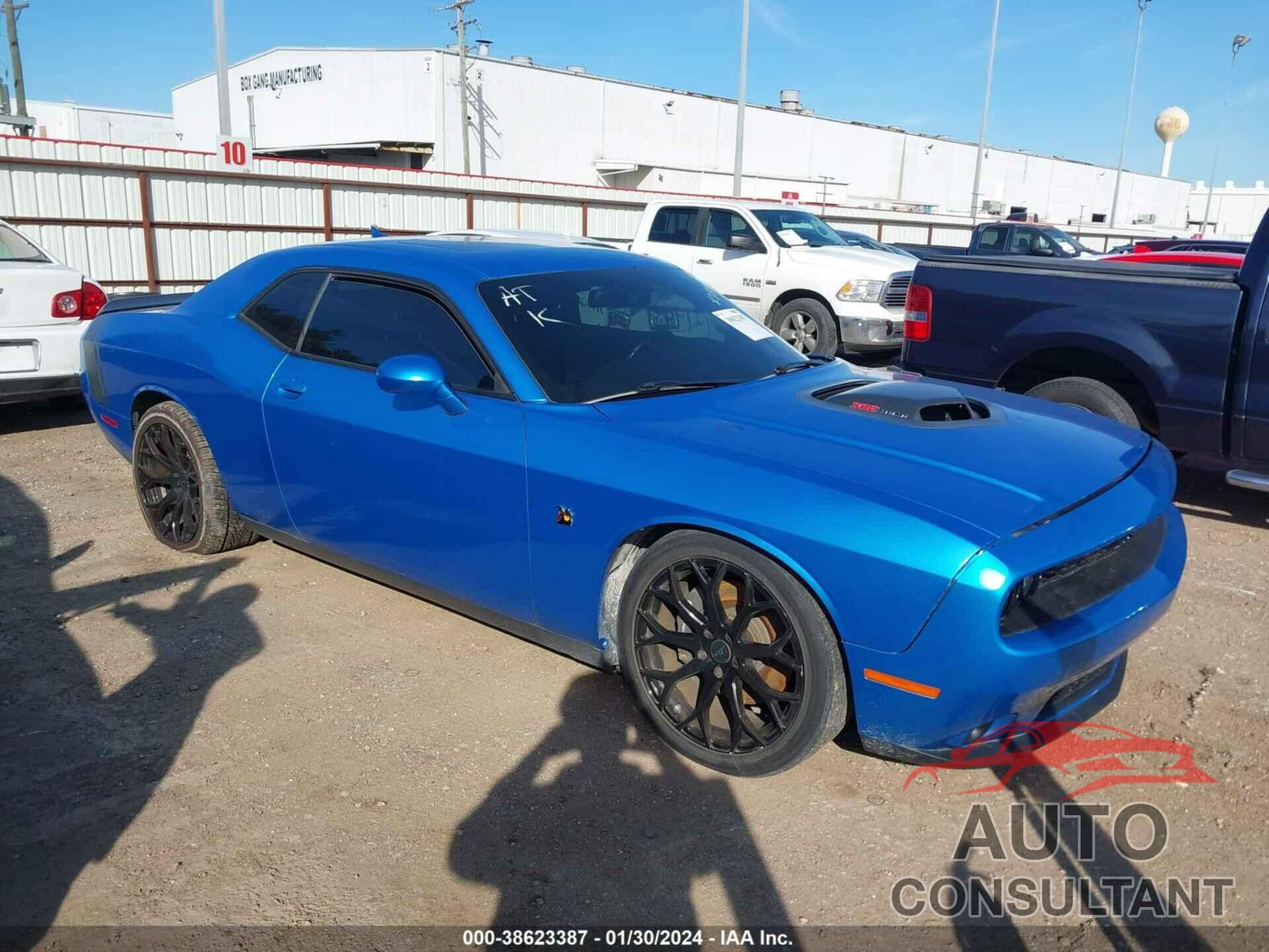 DODGE CHALLENGER 2016 - 2C3CDZFJ6GH254943