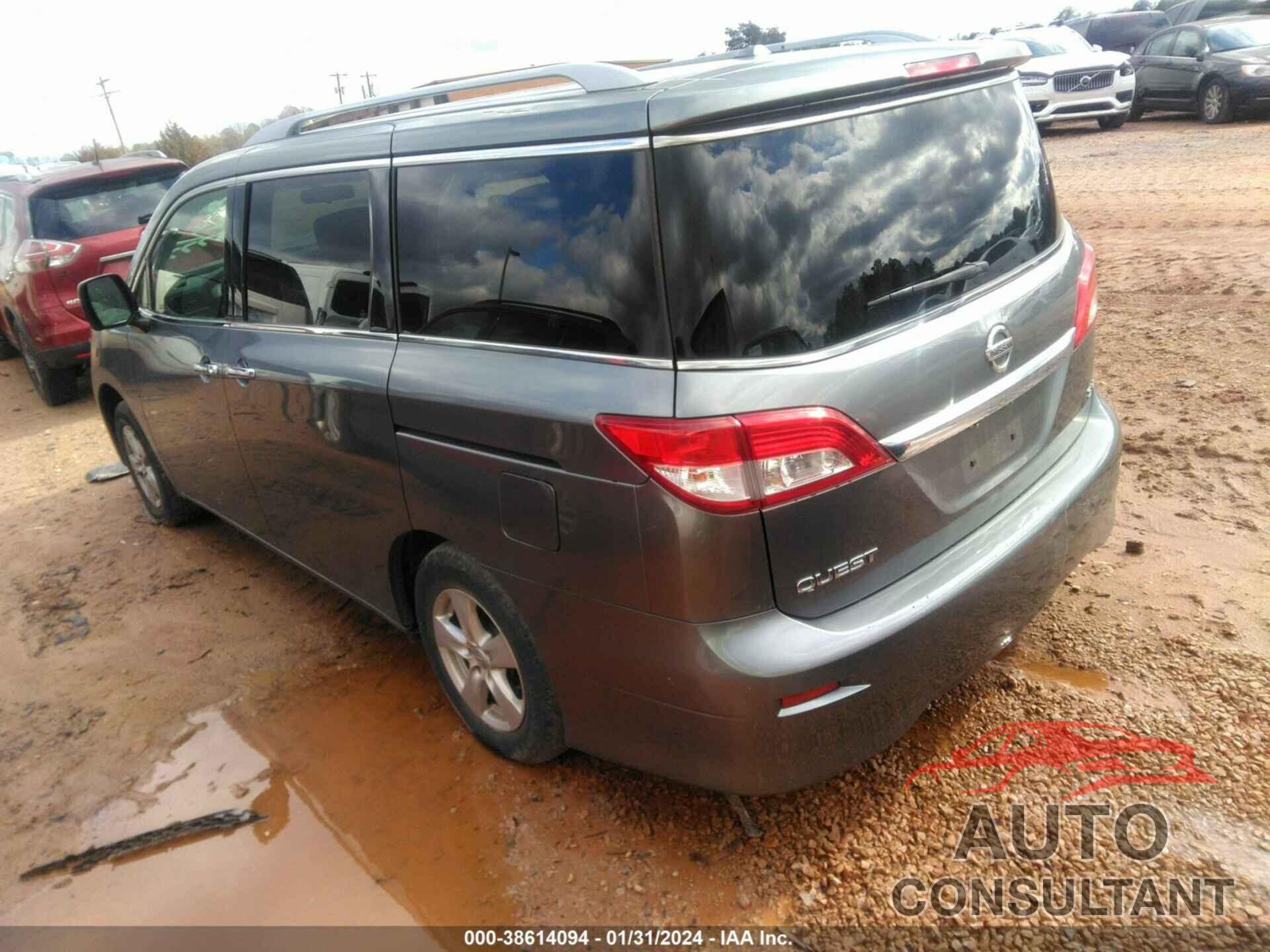 NISSAN QUEST 2017 - JN8AE2KP9H9165777