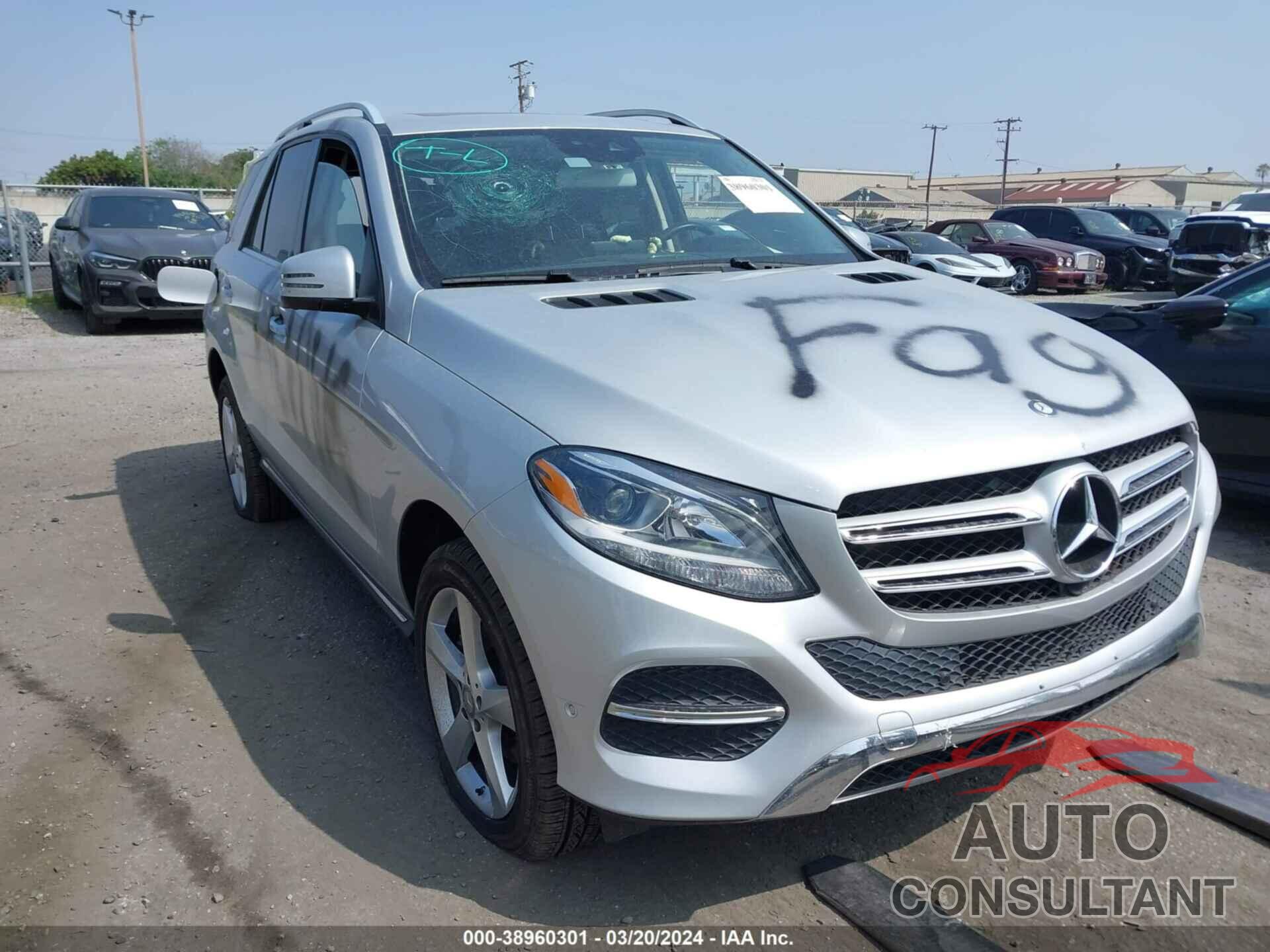 MERCEDES-BENZ GLE 350 2016 - 4JGDA5JB0GA692451