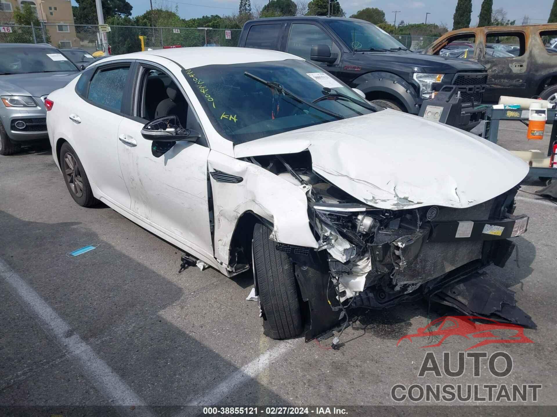 KIA OPTIMA 2020 - 5XXGT4L3XLG431290