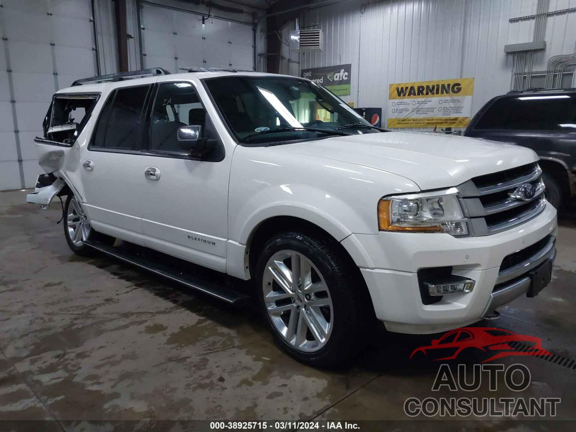 FORD EXPEDITION EL 2017 - 1FMJK1MT1HEA21085