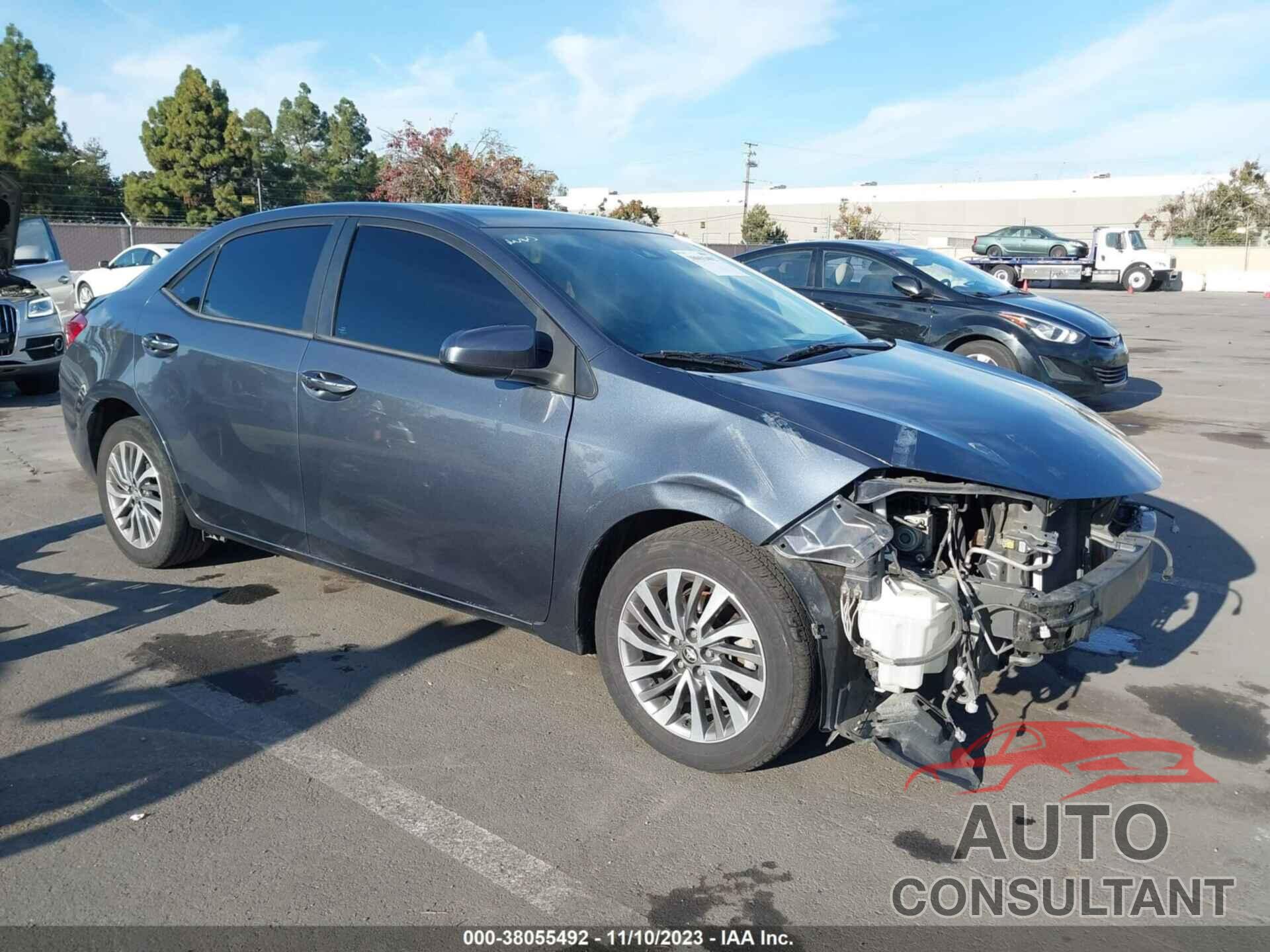 TOYOTA COROLLA 2018 - 2T1BURHE8JC058883