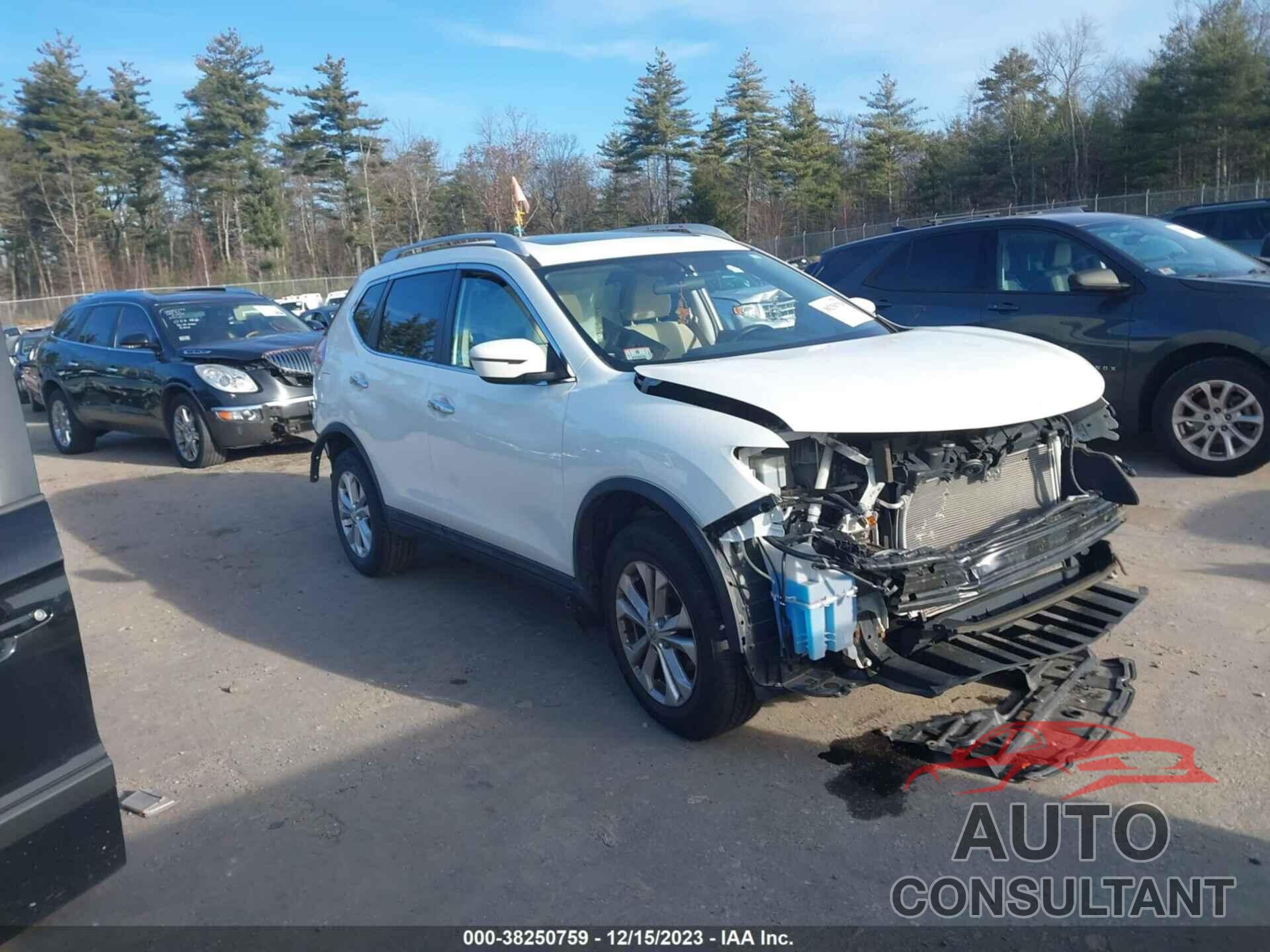 NISSAN ROGUE 2016 - 5N1AT2MVXGC878990