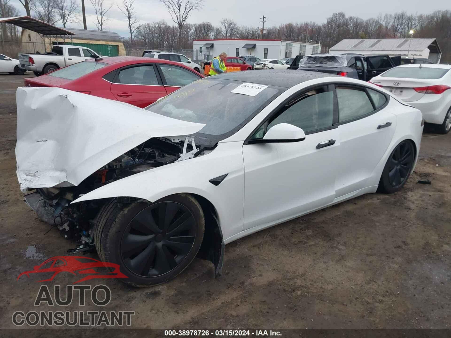TESLA MODEL S 2021 - 5YJSA1E58MF456013