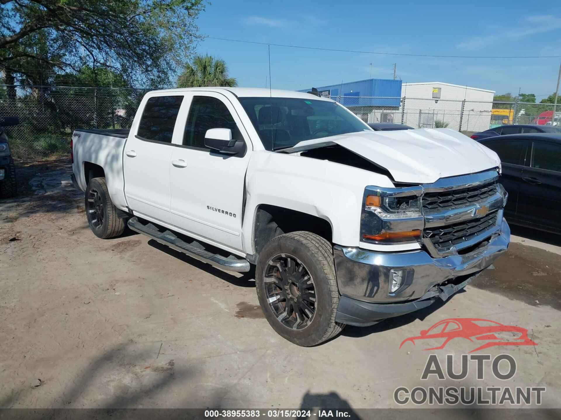 CHEVROLET SILVERADO 2017 - 3GCUKREC1HG456681