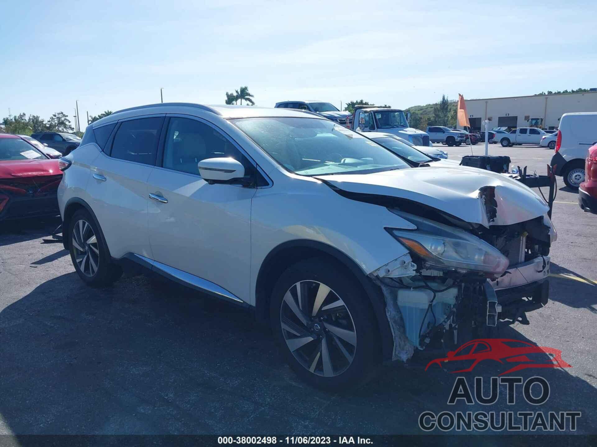 NISSAN MURANO 2018 - 5N1AZ2MH9JN117100