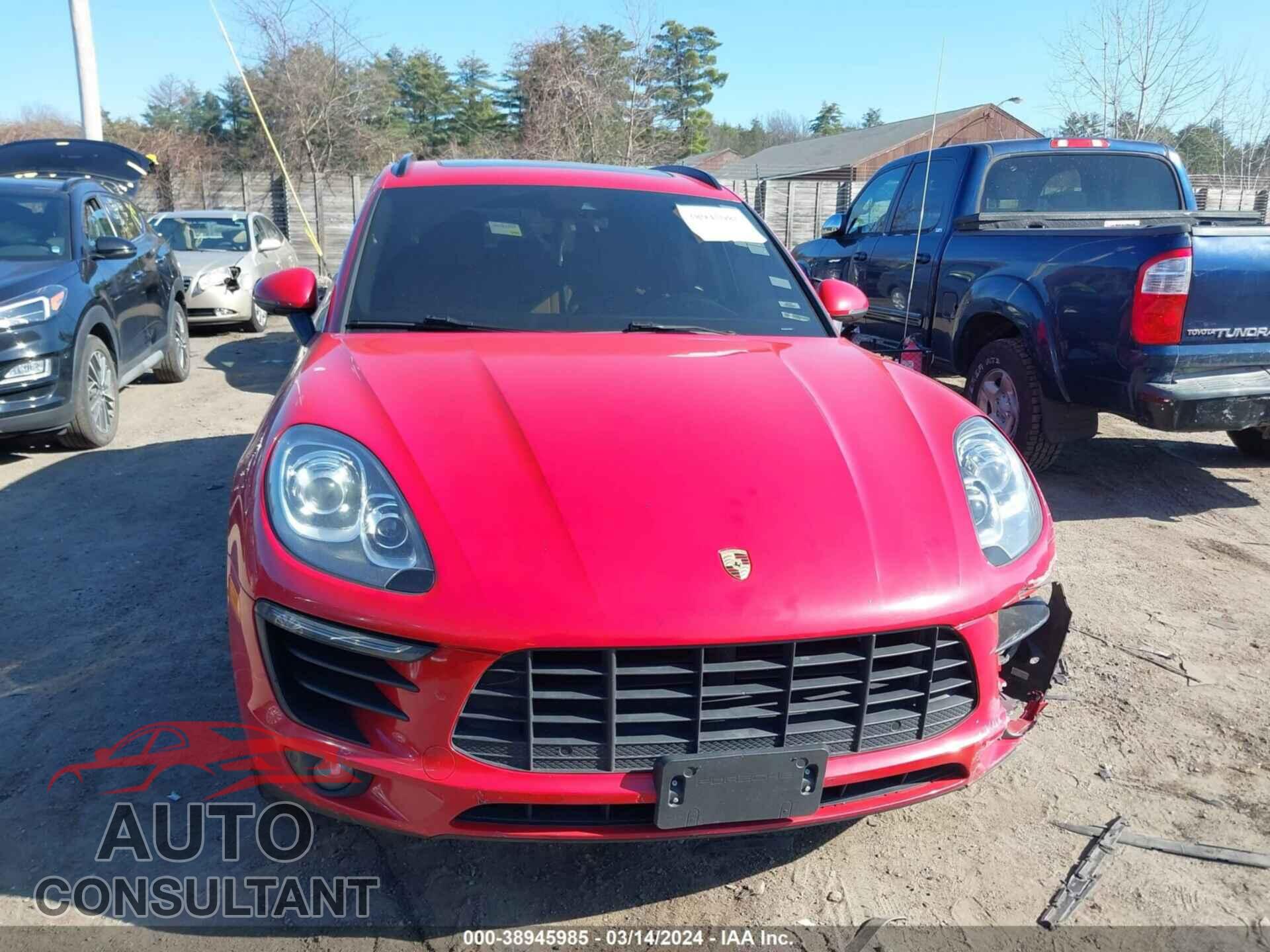 PORSCHE MACAN 2017 - WP1AA2A53HLB09181