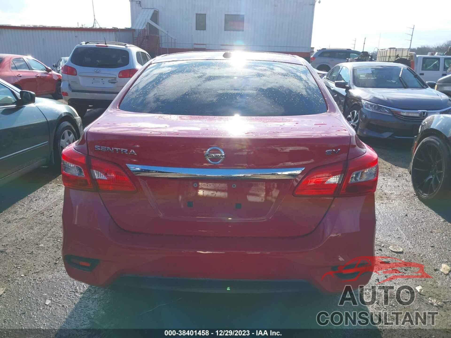 NISSAN SENTRA 2018 - 3N1AB7AP7JL649627