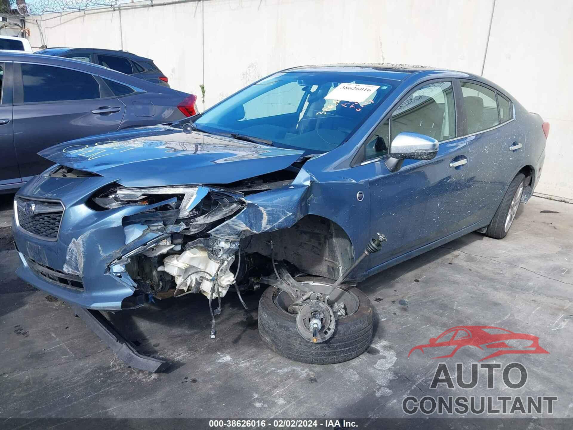 SUBARU IMPREZA 2018 - 4S3GKAU67J3611222