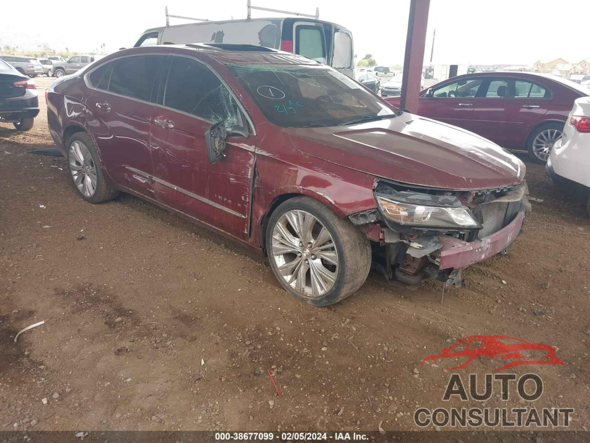 CHEVROLET IMPALA 2017 - 1G1145S37HU113325