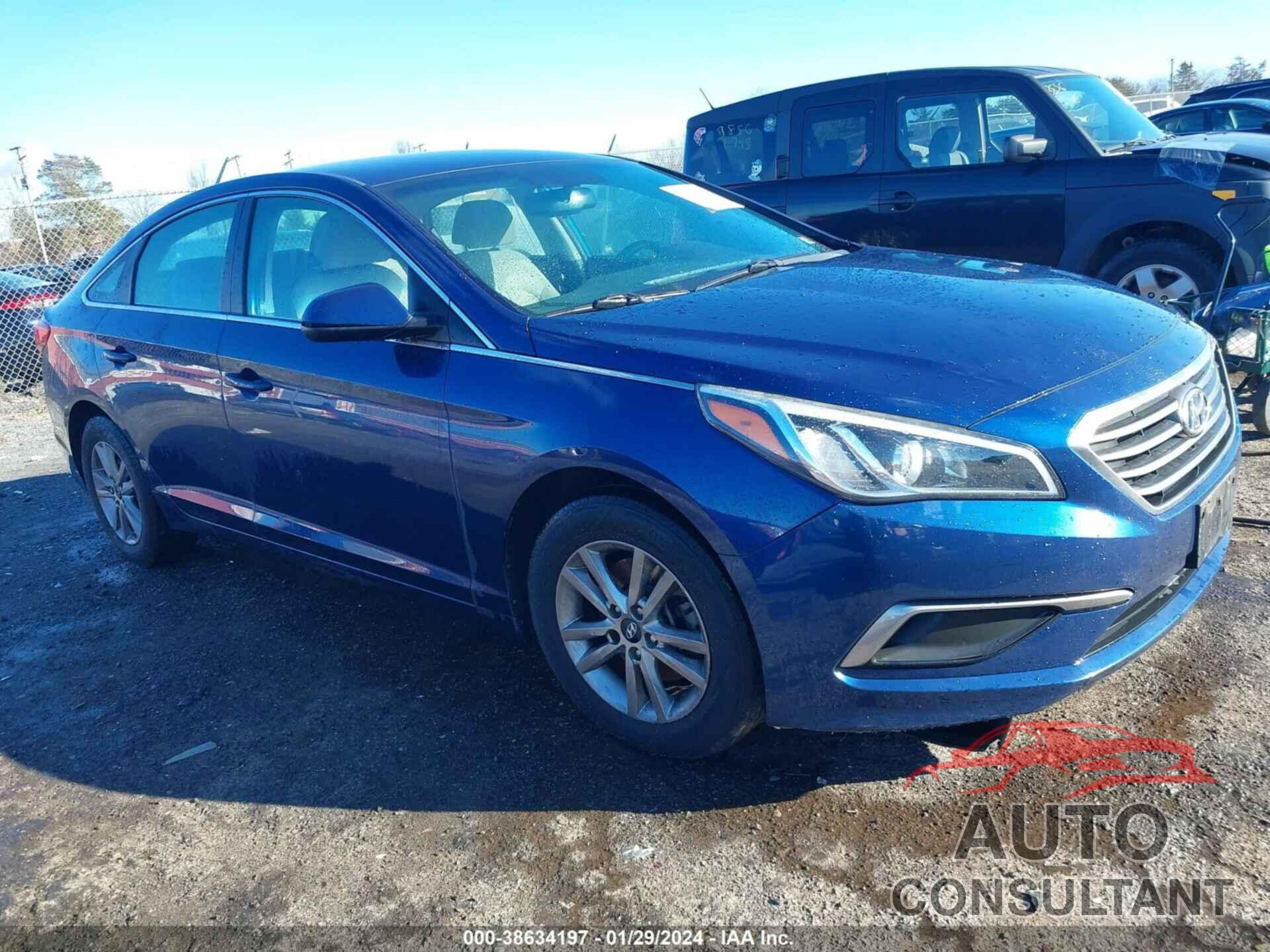 HYUNDAI SONATA 2016 - 5NPE24AFXGH379497