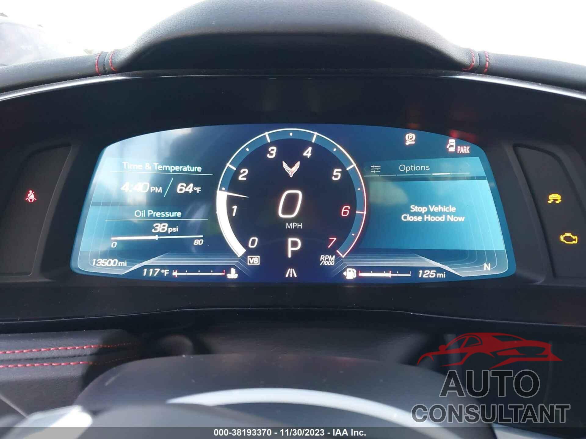 CHEVROLET CORVETTE STINGRAY 2023 - 1G1YA2D48P5132485