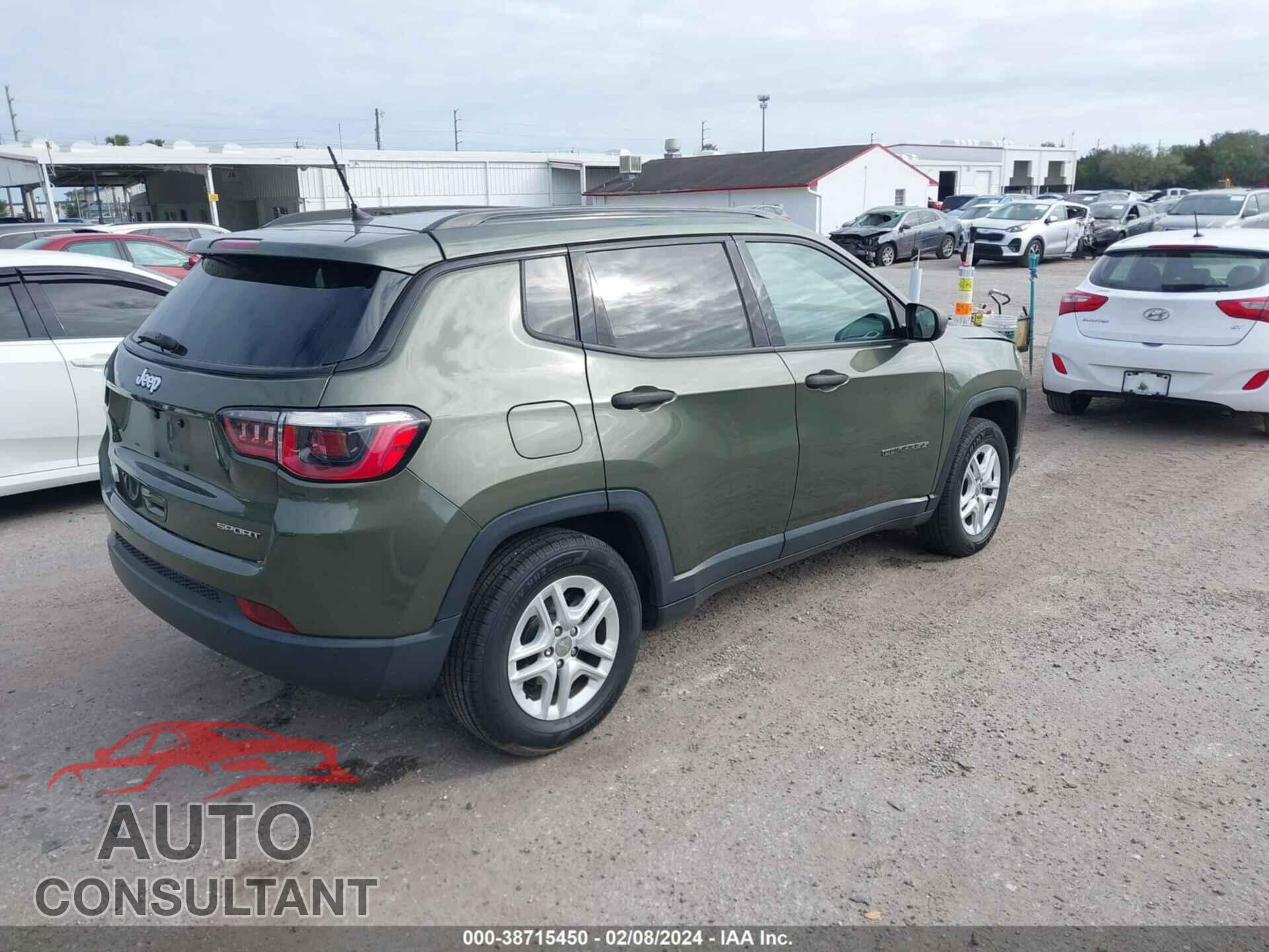 JEEP COMPASS 2017 - 3C4NJCAB0HT690657