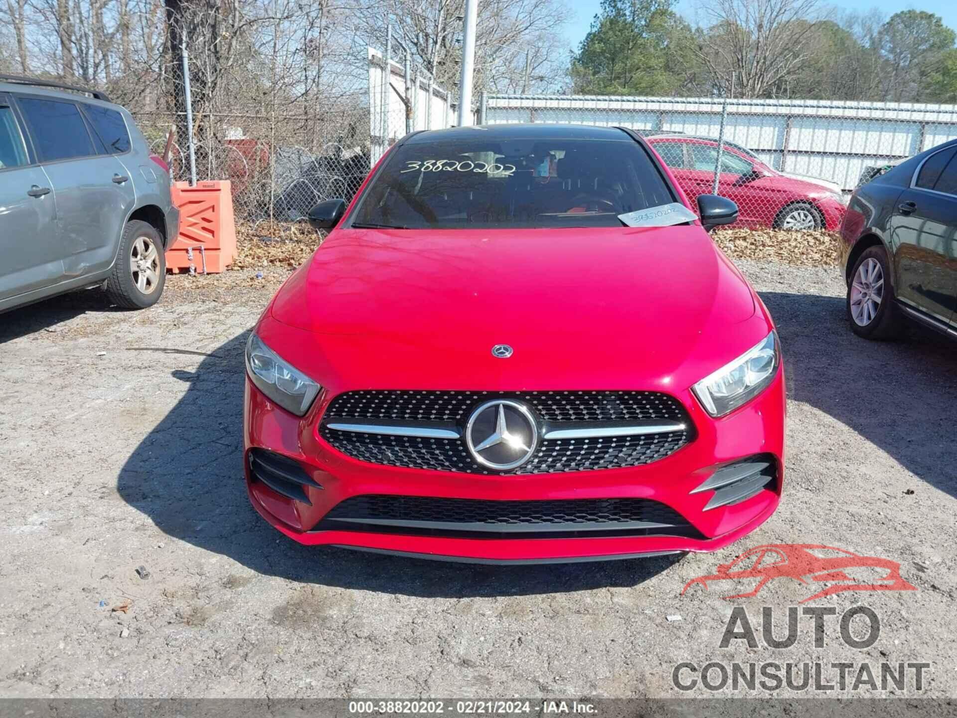 MERCEDES-BENZ A 220 2019 - WDD3G4EBXKW019283