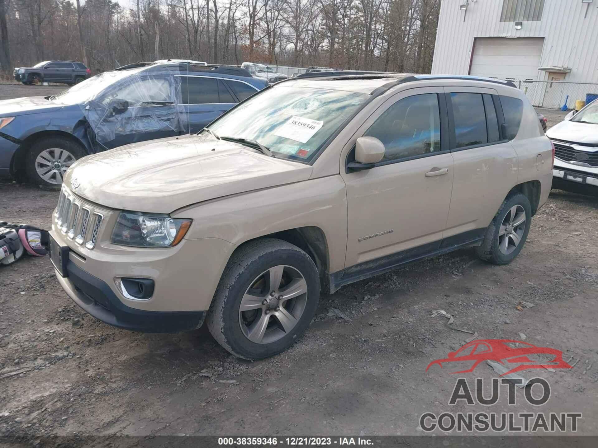 JEEP COMPASS 2017 - 1C4NJDEB5HD168273