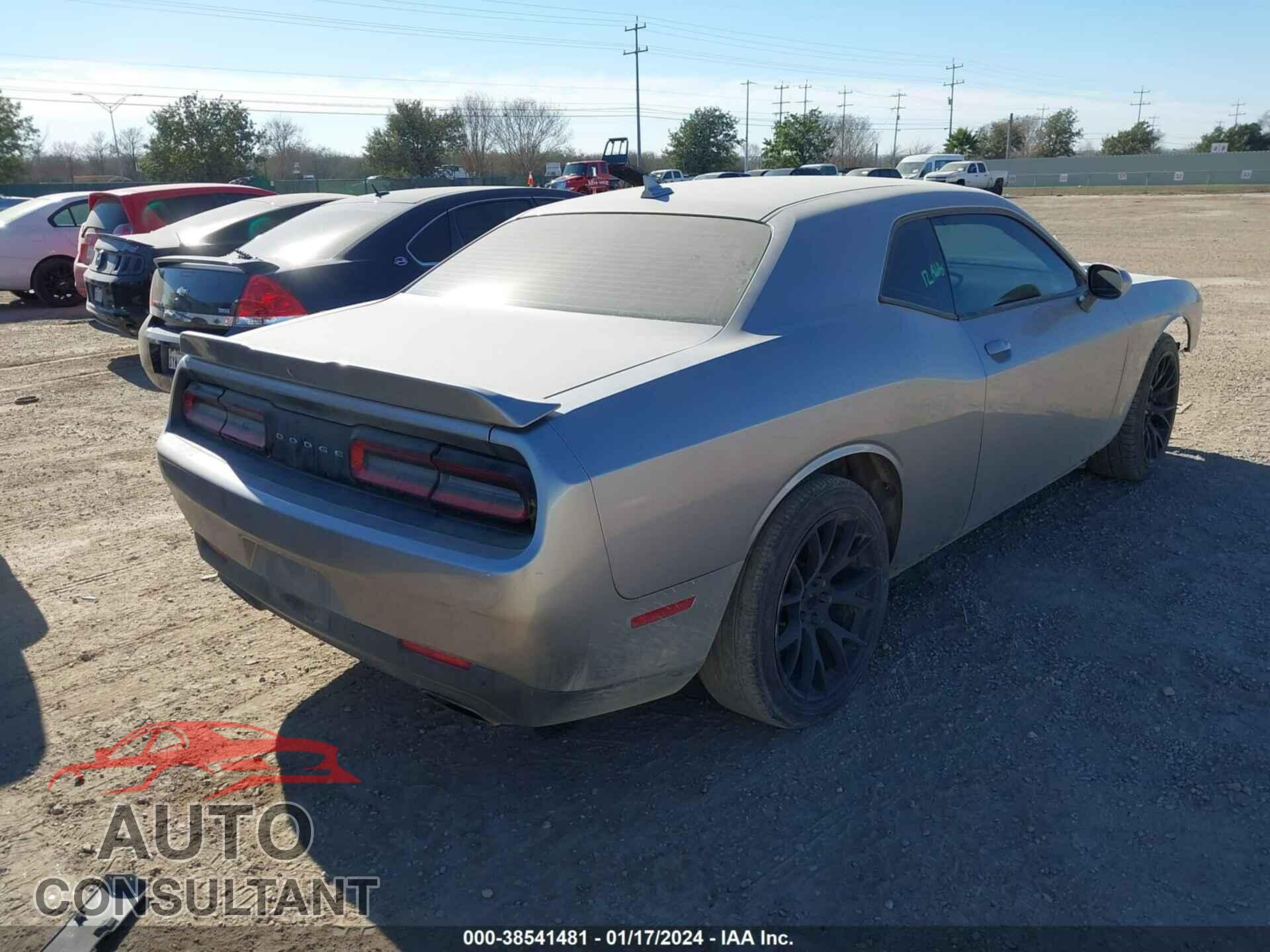 DODGE CHALLENGER 2016 - 2C3CDZAG4GH312057