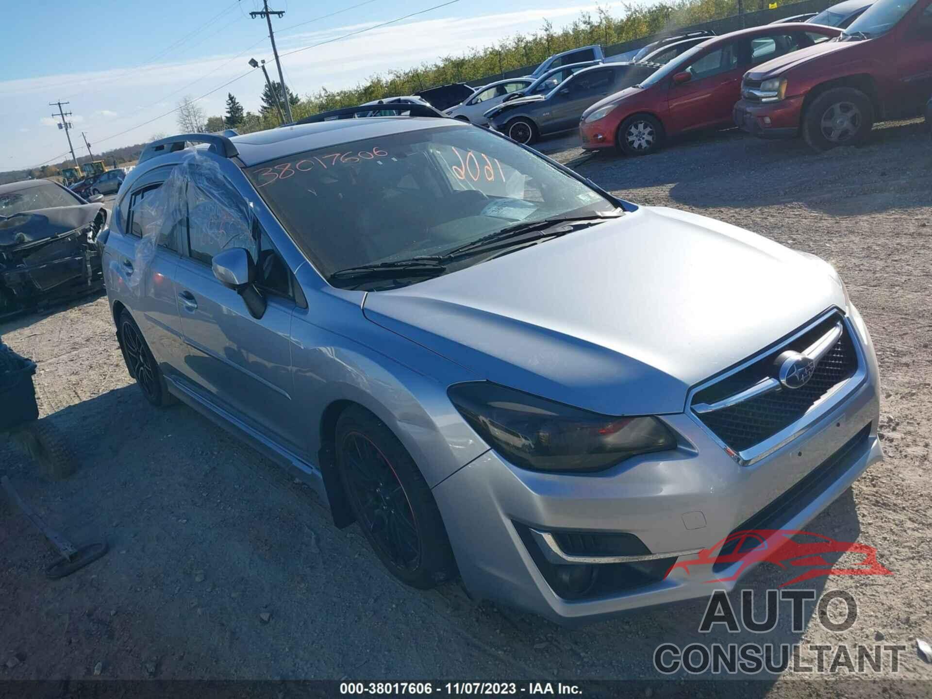 SUBARU IMPREZA 2016 - JF1GPAY67G8243959