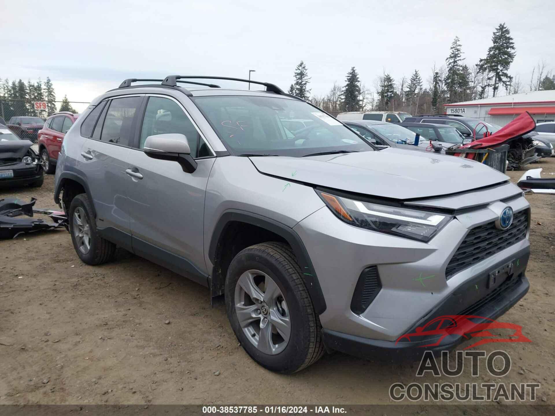 TOYOTA RAV4 2022 - 4T3RWRFV4NU054305