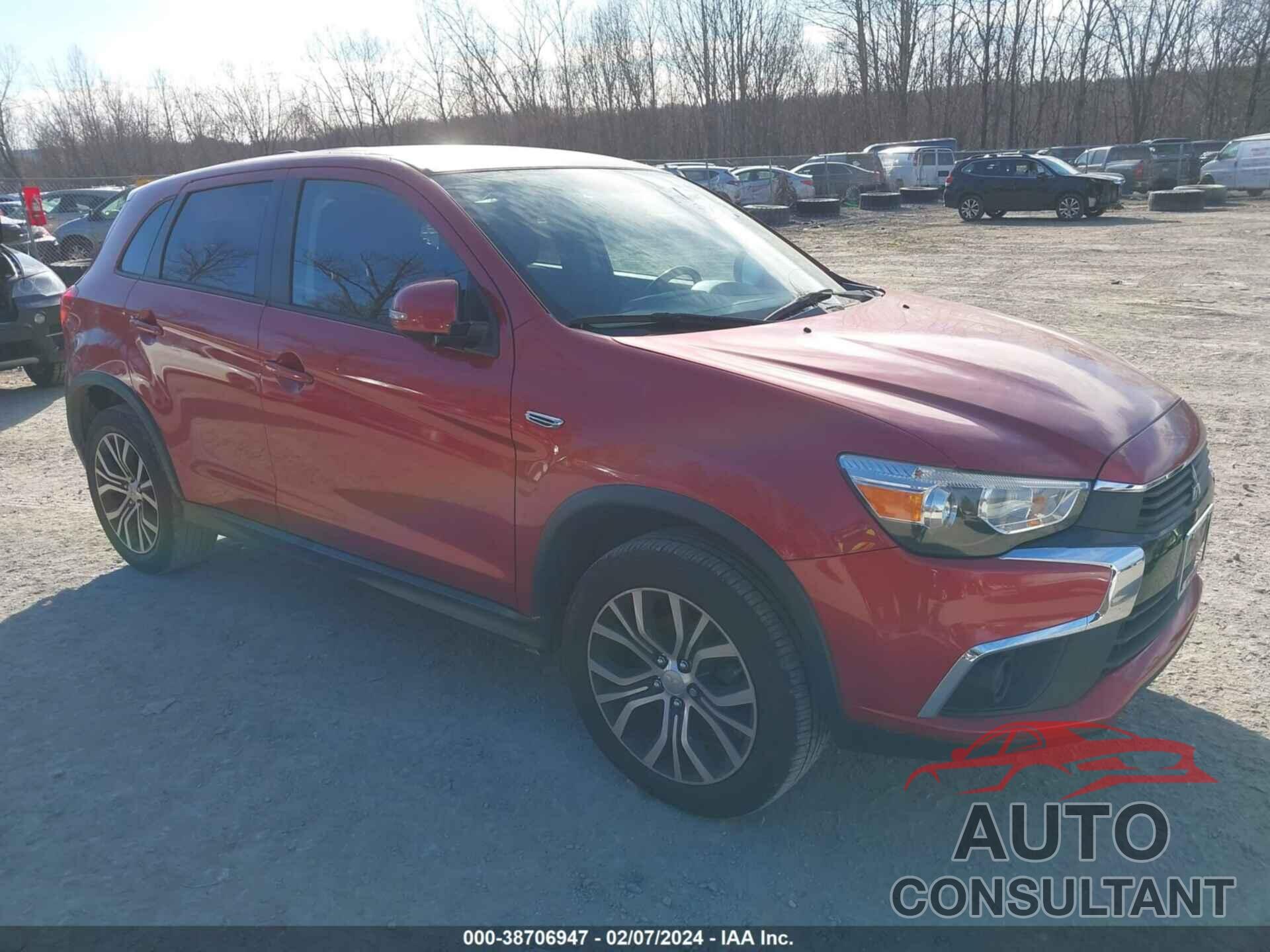 MITSUBISHI OUTLANDER SPORT 2017 - JA4AP3AU4HZ005481