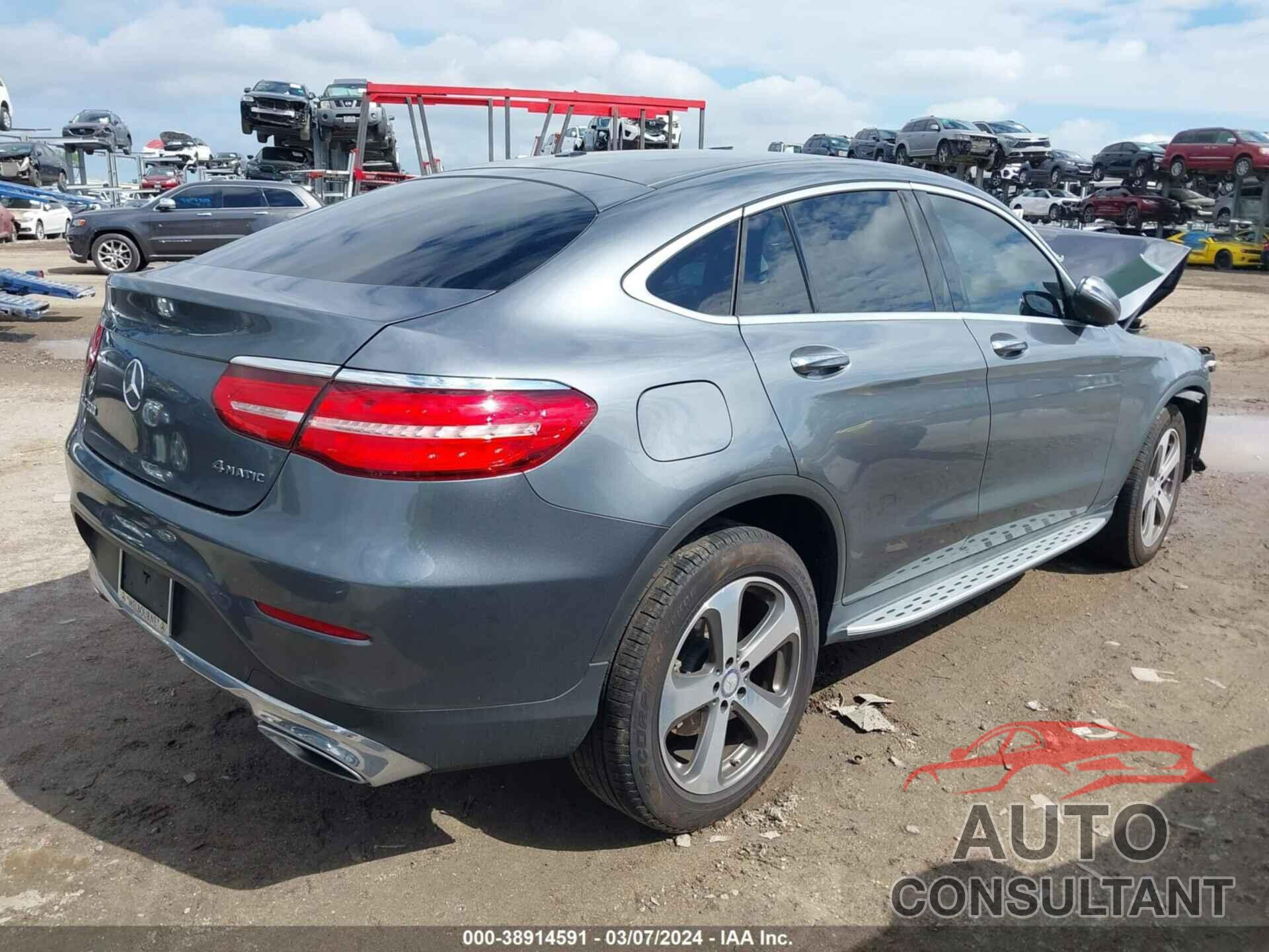 MERCEDES-BENZ GLC COUPE 2017 - WDC0J4KB2HF190776