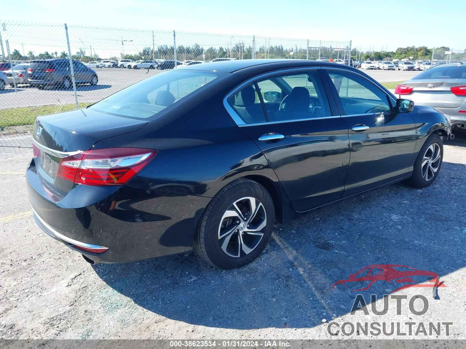 HONDA ACCORD 2017 - 1HGCR2F38HA255597