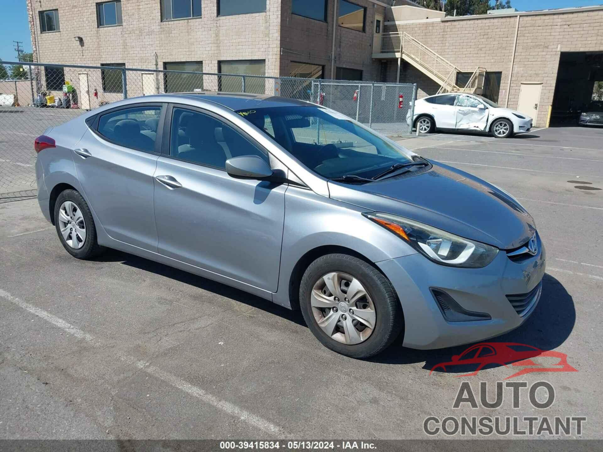 HYUNDAI ELANTRA 2016 - 5NPDH4AE7GH691763