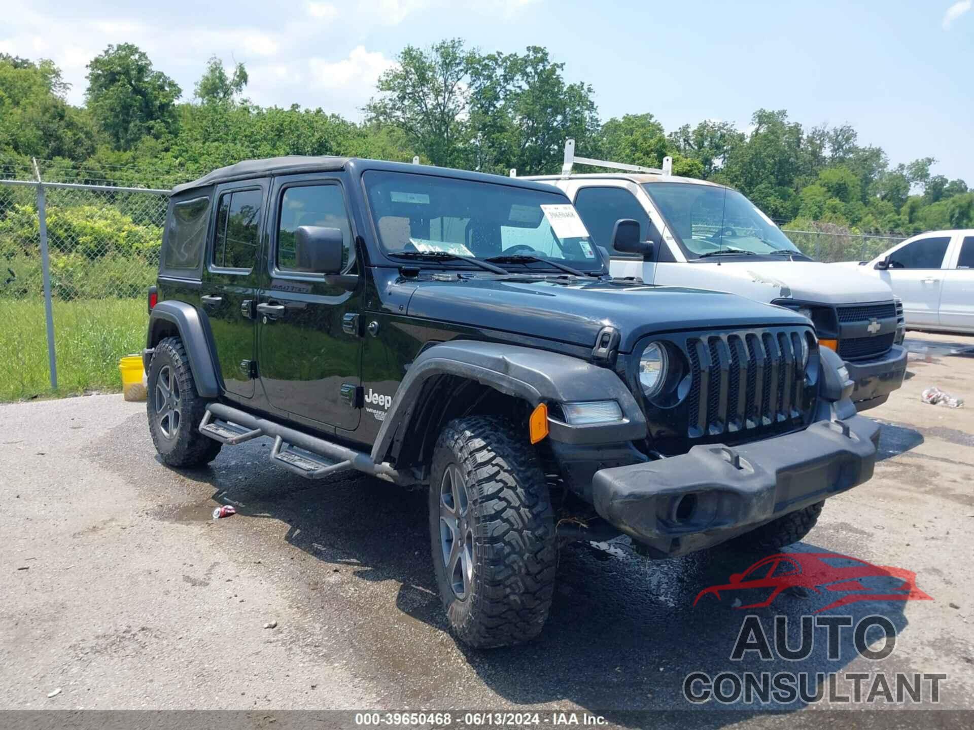 JEEP WRANGLER UNLIMITED 2018 - 1C4HJXDG0JW121349