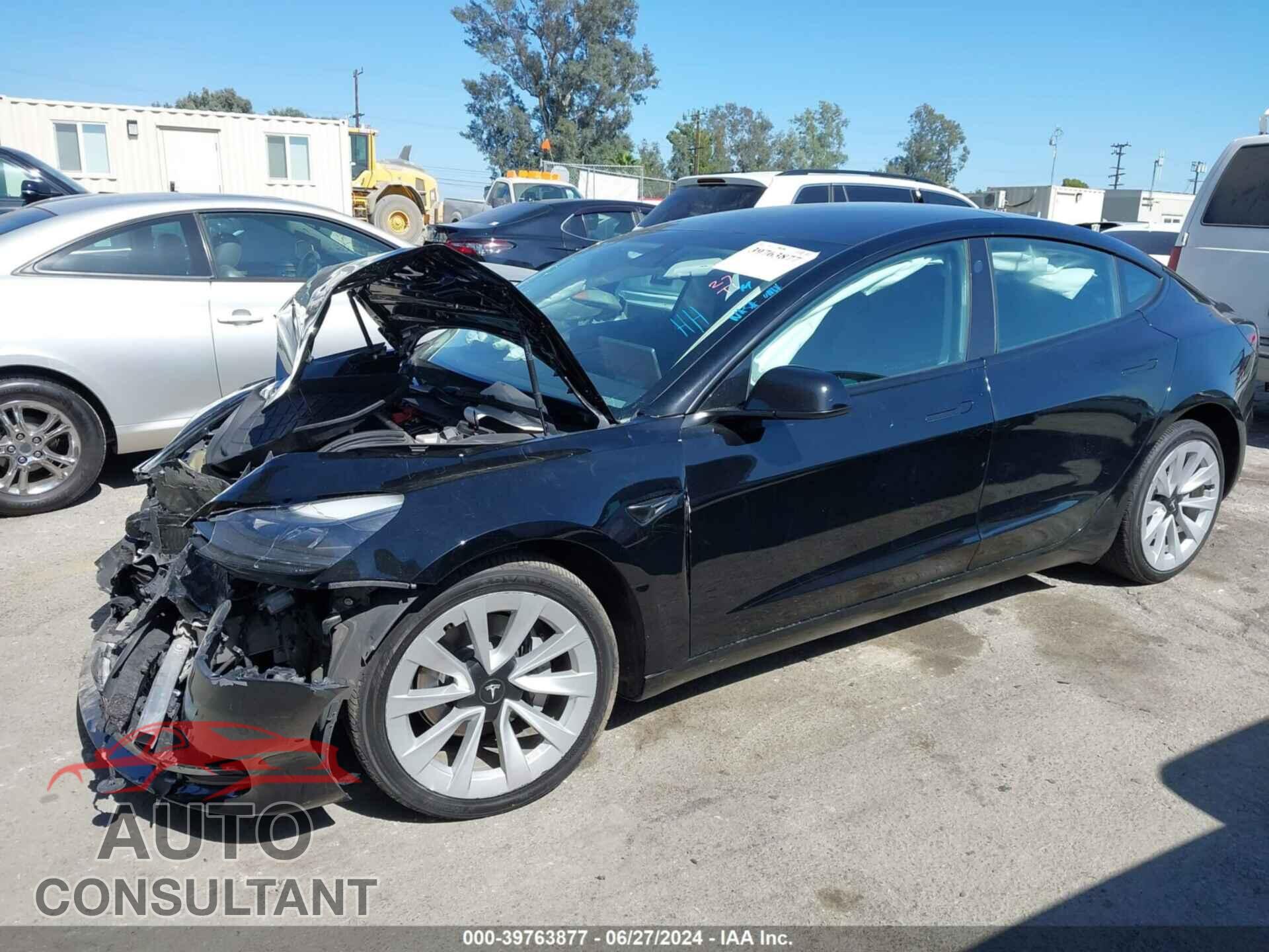 TESLA MODEL 3 2022 - 5YJ3E1EB5NF144800