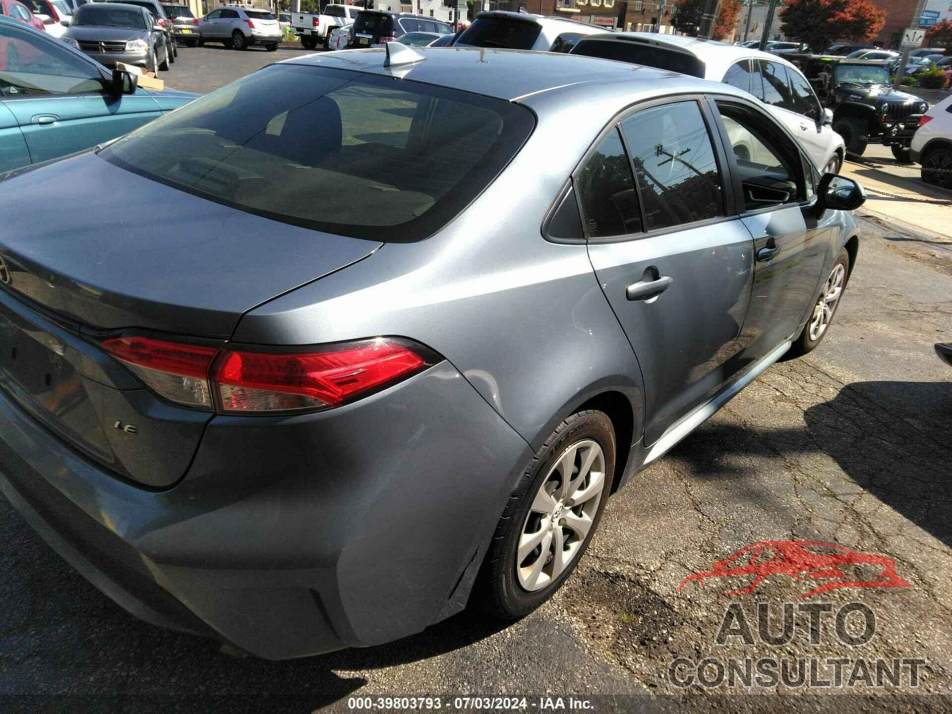 TOYOTA COROLLA 2020 - JTDEPRAE9LJ039605